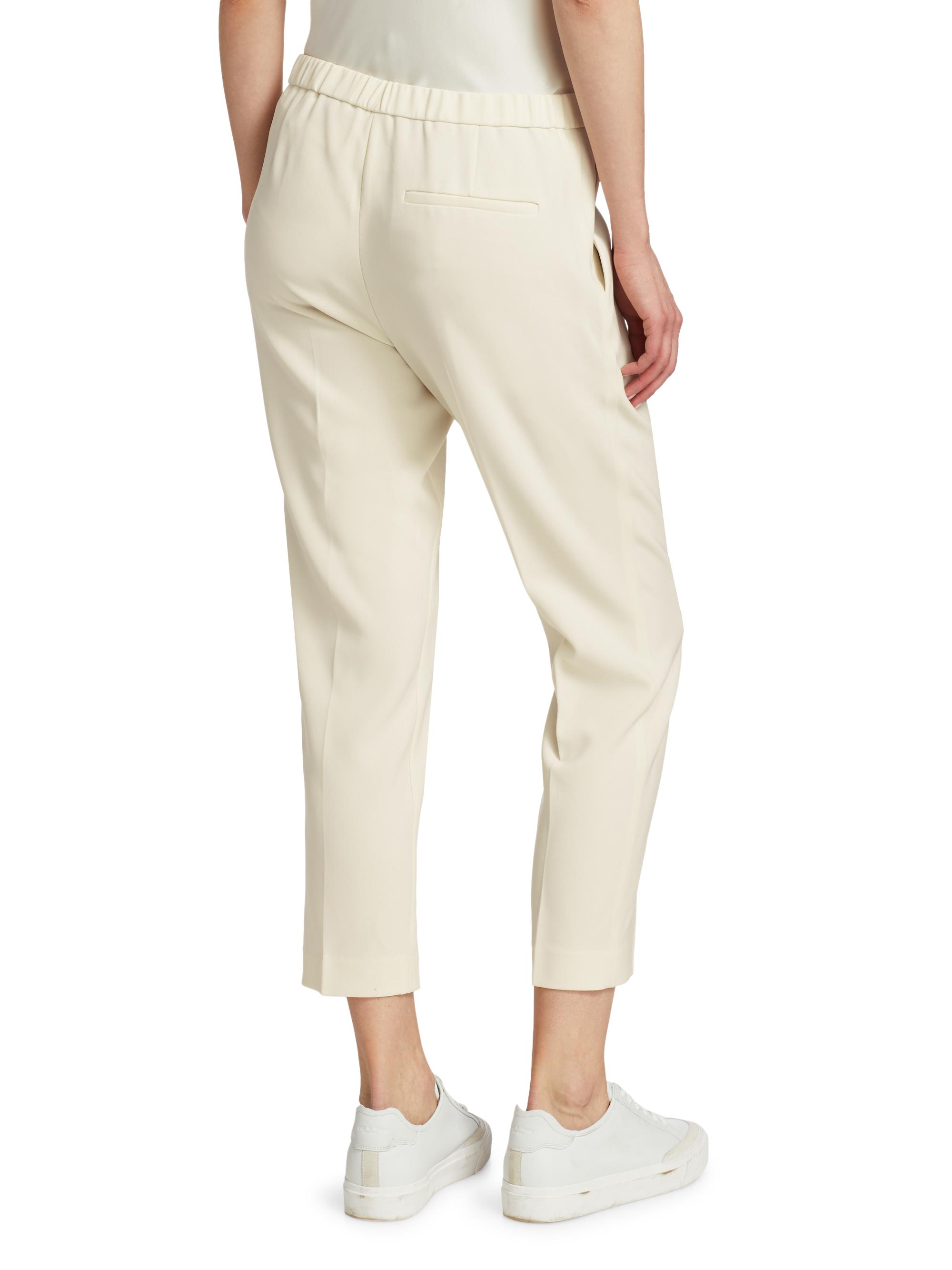 Theory Treeca Pull-On Ankle Trousers | Saks Fifth Avenue display picture 1