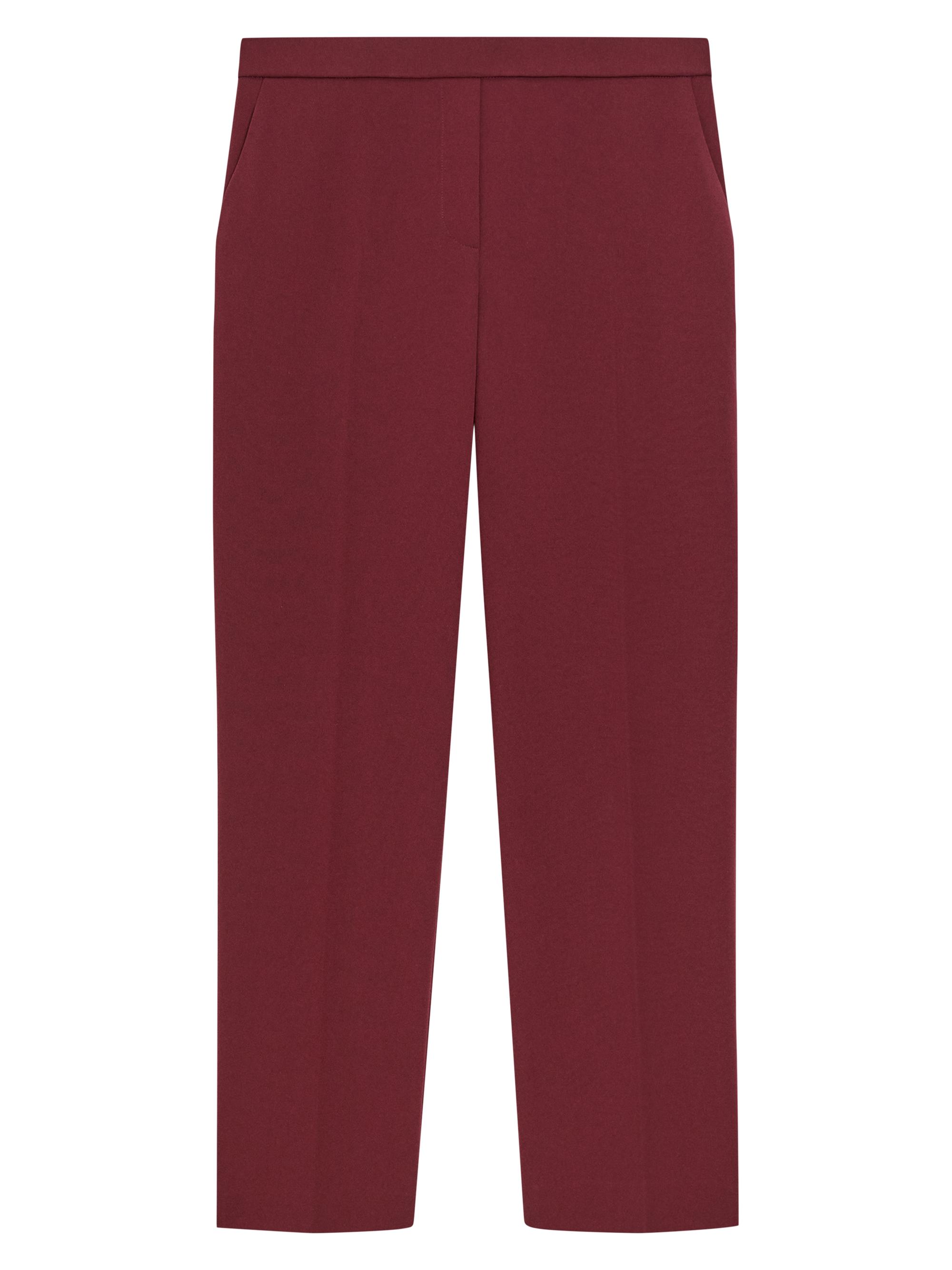 Theory Women's Treeca Pull-On Ankle Trousers - Rice