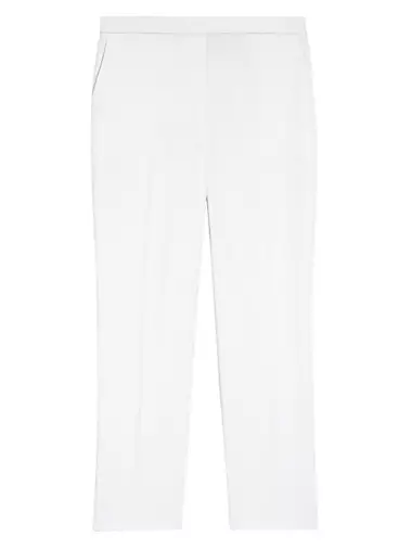 Women's White Designer Trousers