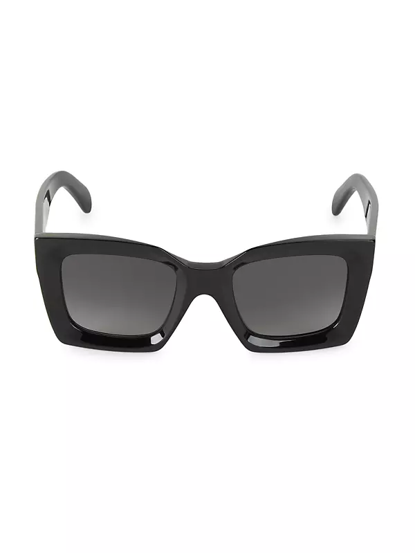 Shop CELINE 51MM Oversized Square Sunglasses | Saks Fifth Avenue
