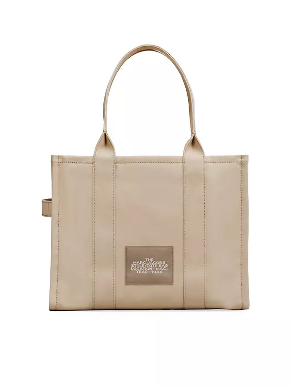 M.Jacobs Tote Bag Suedette Regular Style Leather Handbag Organizer (Beige)  (More Colors Available)