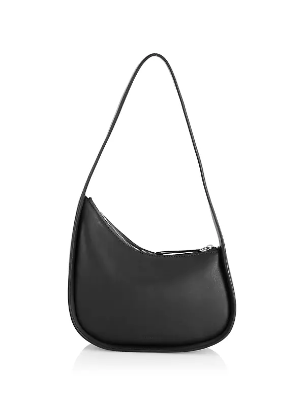 Shop The Row Half Moon Leather Shoulder Bag | Saks Fifth Avenue
