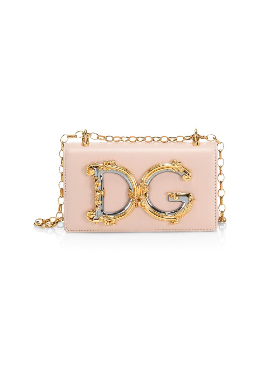 Dolce&Gabbana D&G Girls Leather Crossbody Bag | Saks Fifth