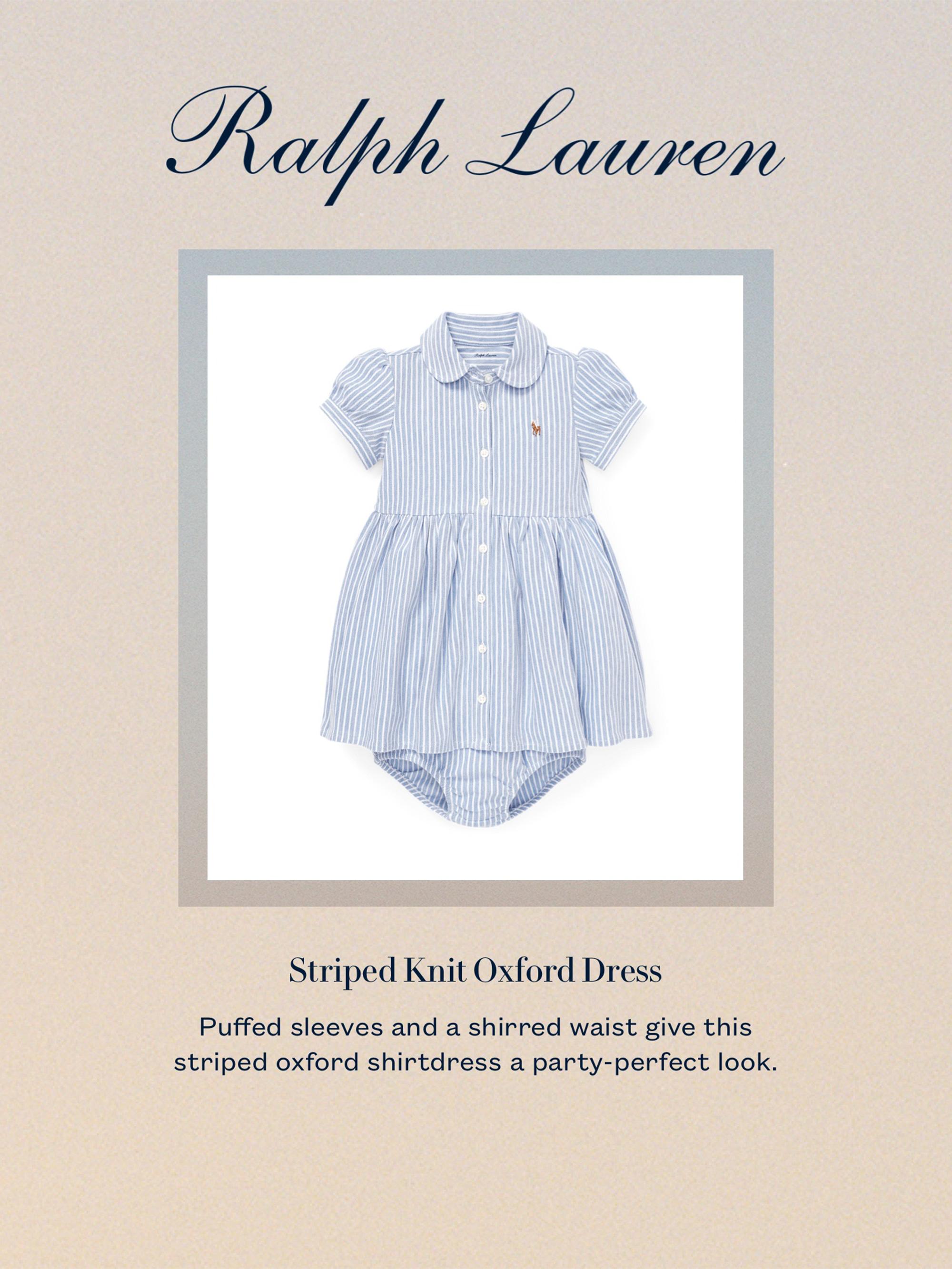 Polo Ralph Lauren Baby Girl's 2-Piece Oxford Shirtdress