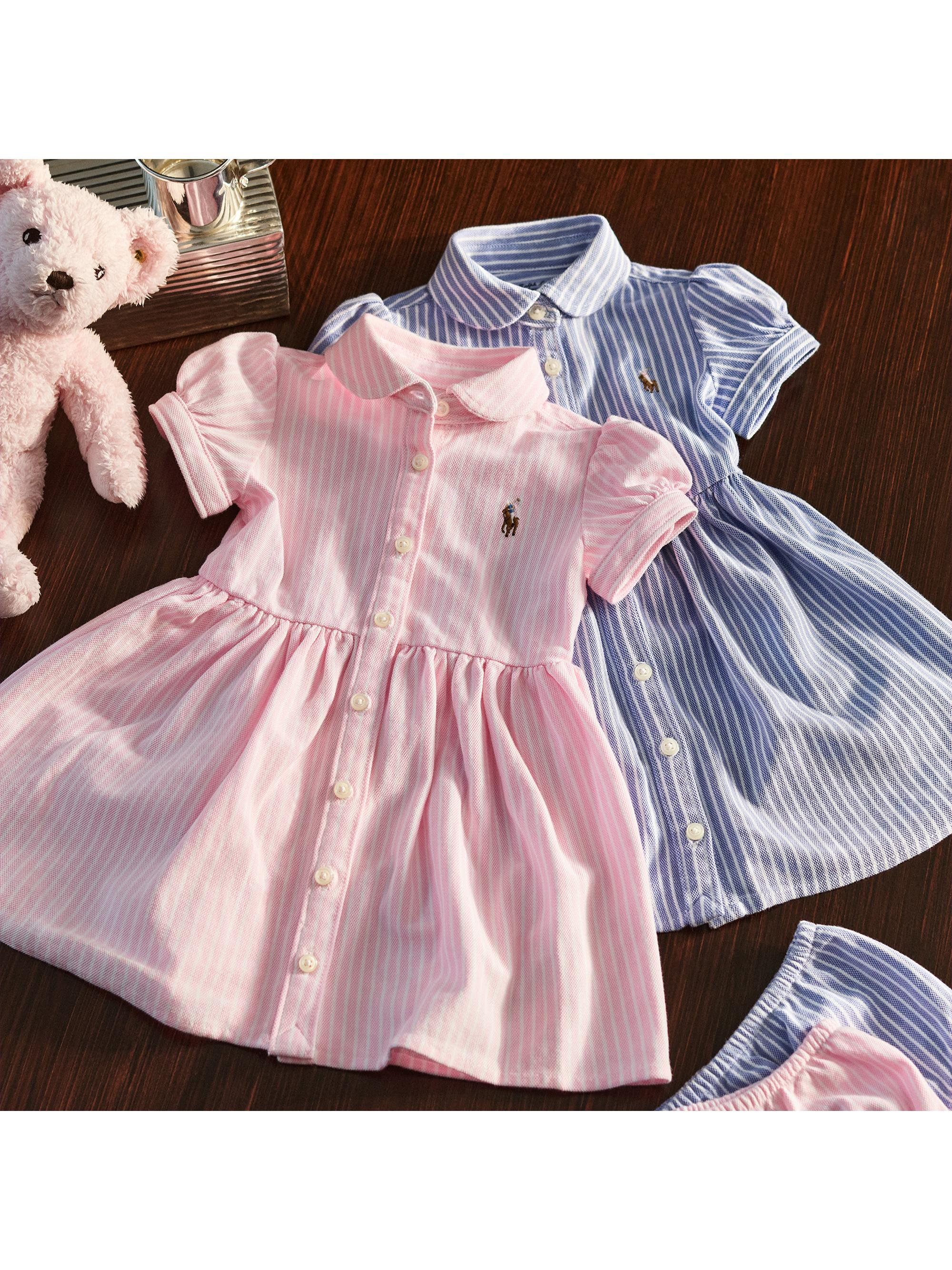Polo Ralph Lauren Baby Girl's 2-Piece Oxford Shirtdress & Bloomers Set |  Saks Fifth Avenue