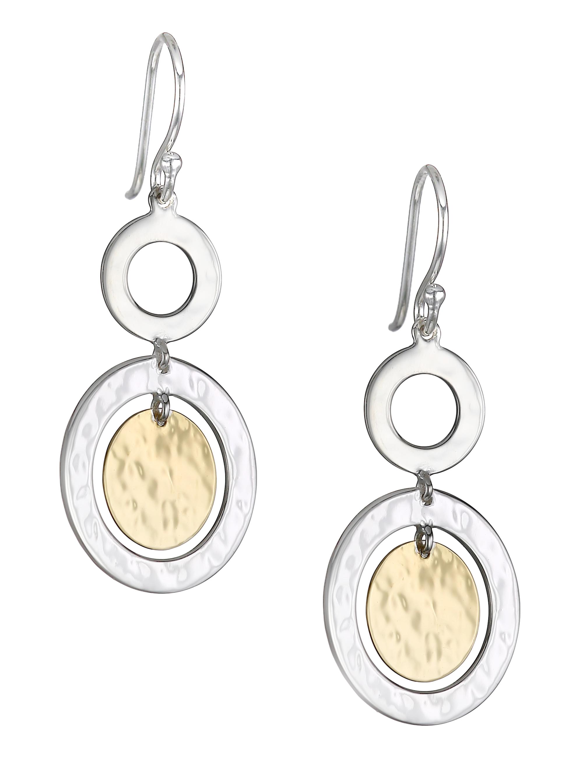 Ippolita Women's Classico Chimera  Two-Tone Snowman Linear Earrings - Gold