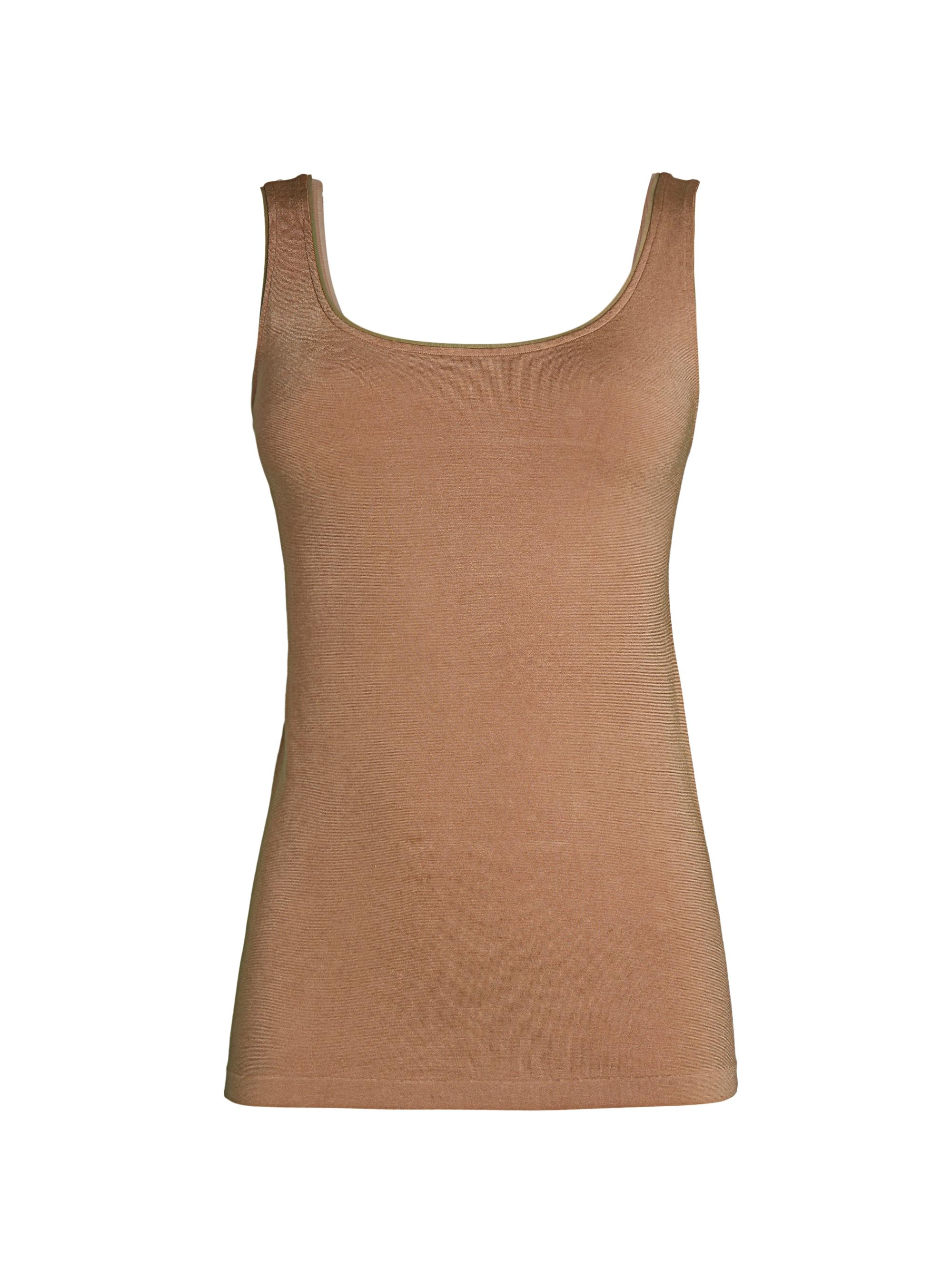 Wolford Women's Jamaika Scoop-Neck Top - Latte