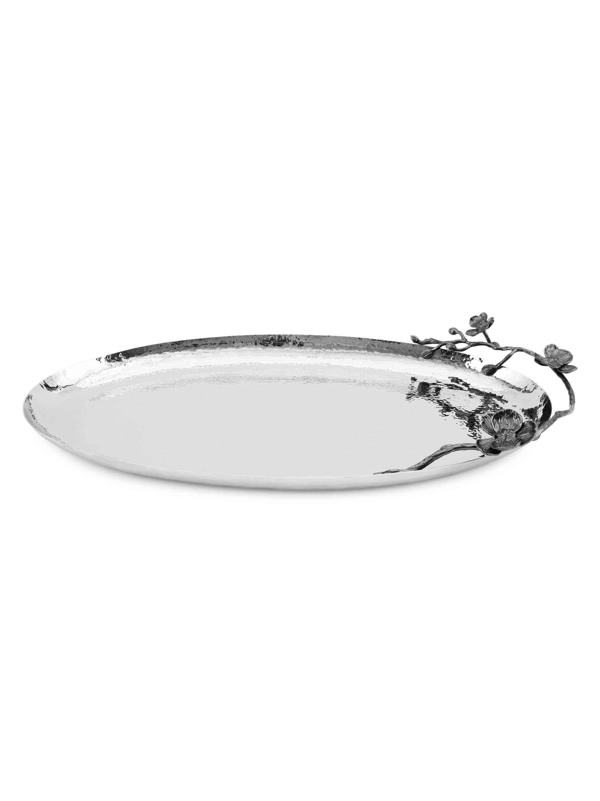 Michael Aram Black Orchid Small Oval Platter Large