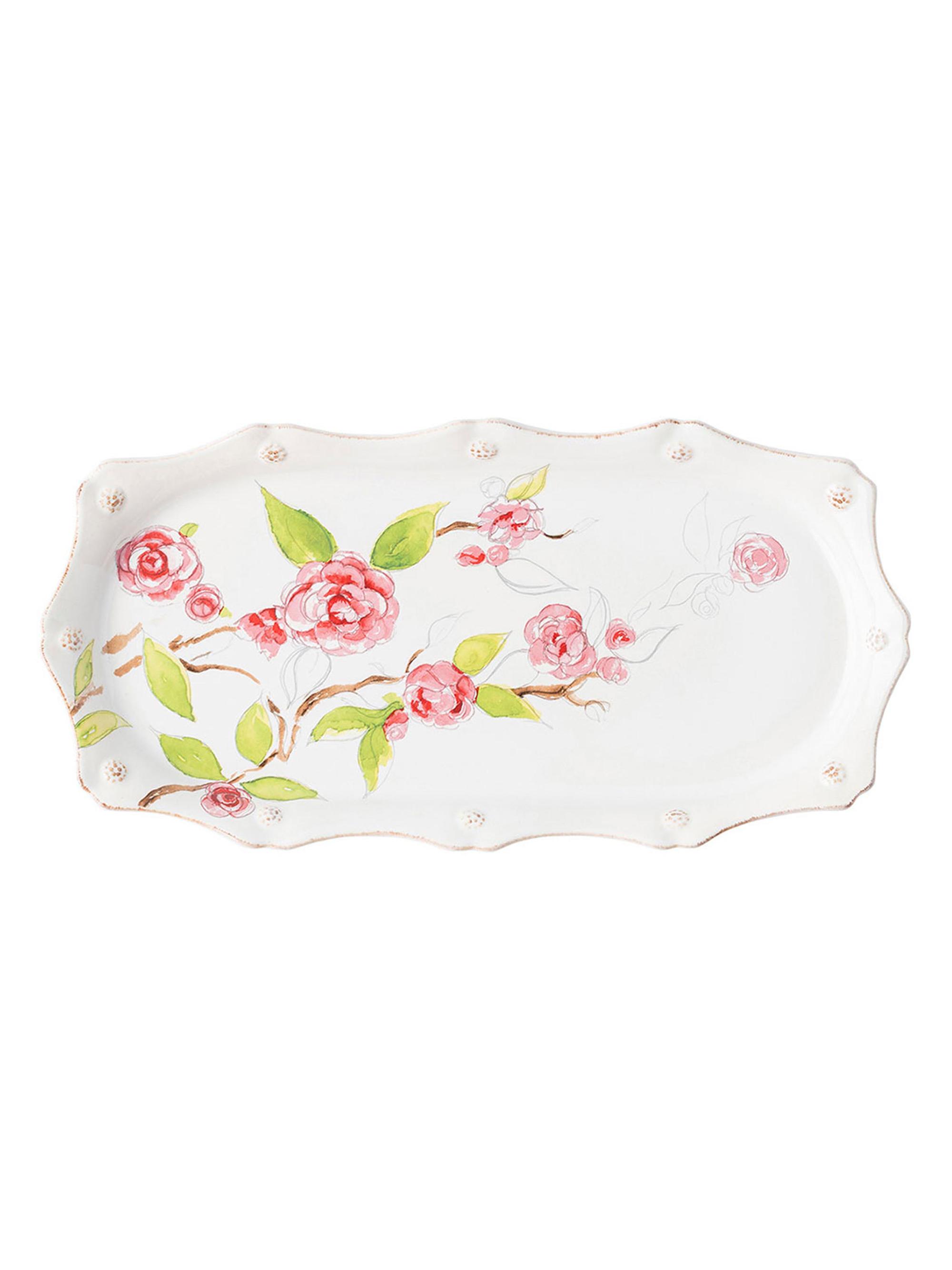Juliska Berry & Thread Floral Sketch Hostess Tray