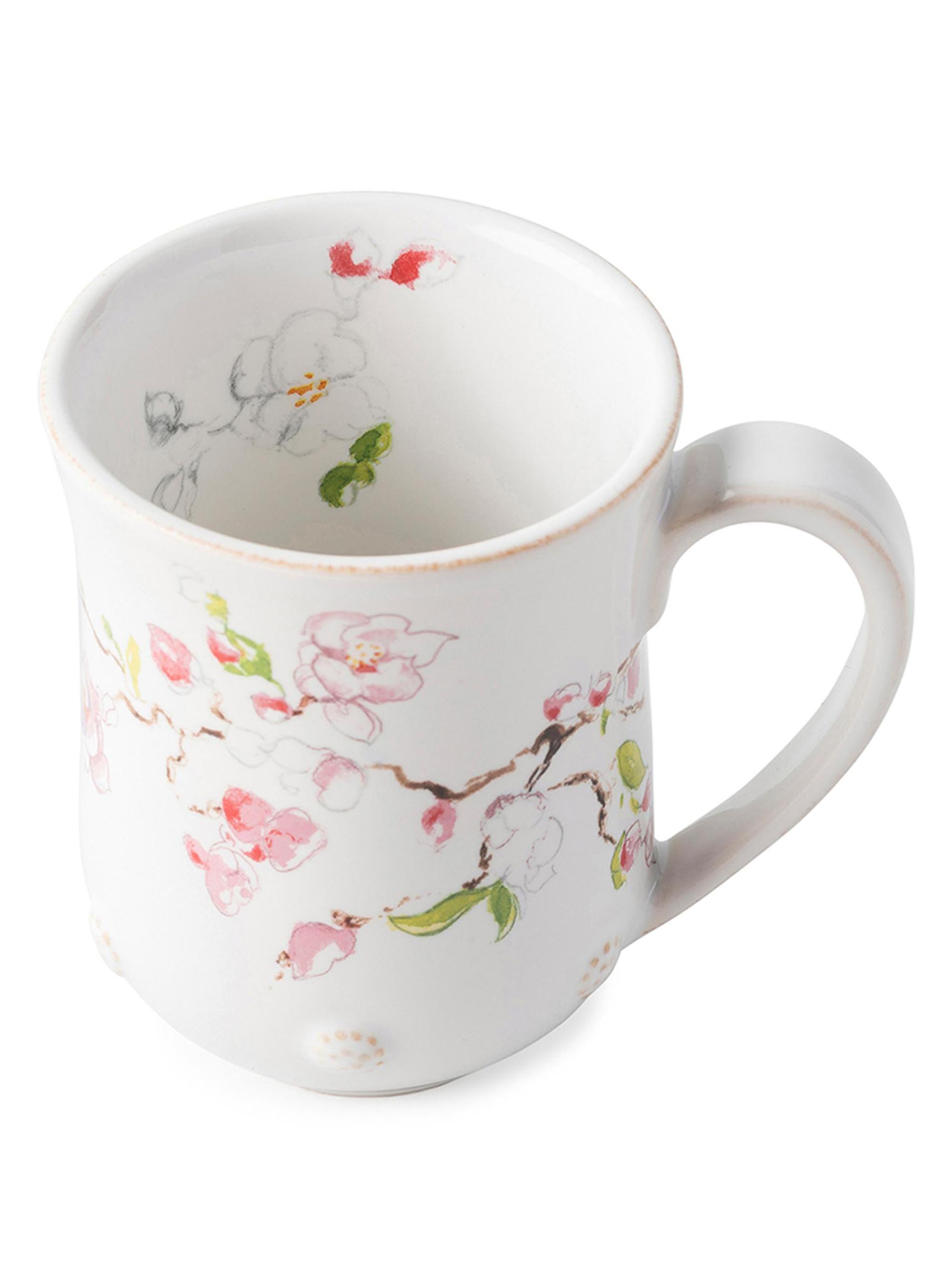 Berry & Thread Floral Sketch Mug - Thumbnail 2