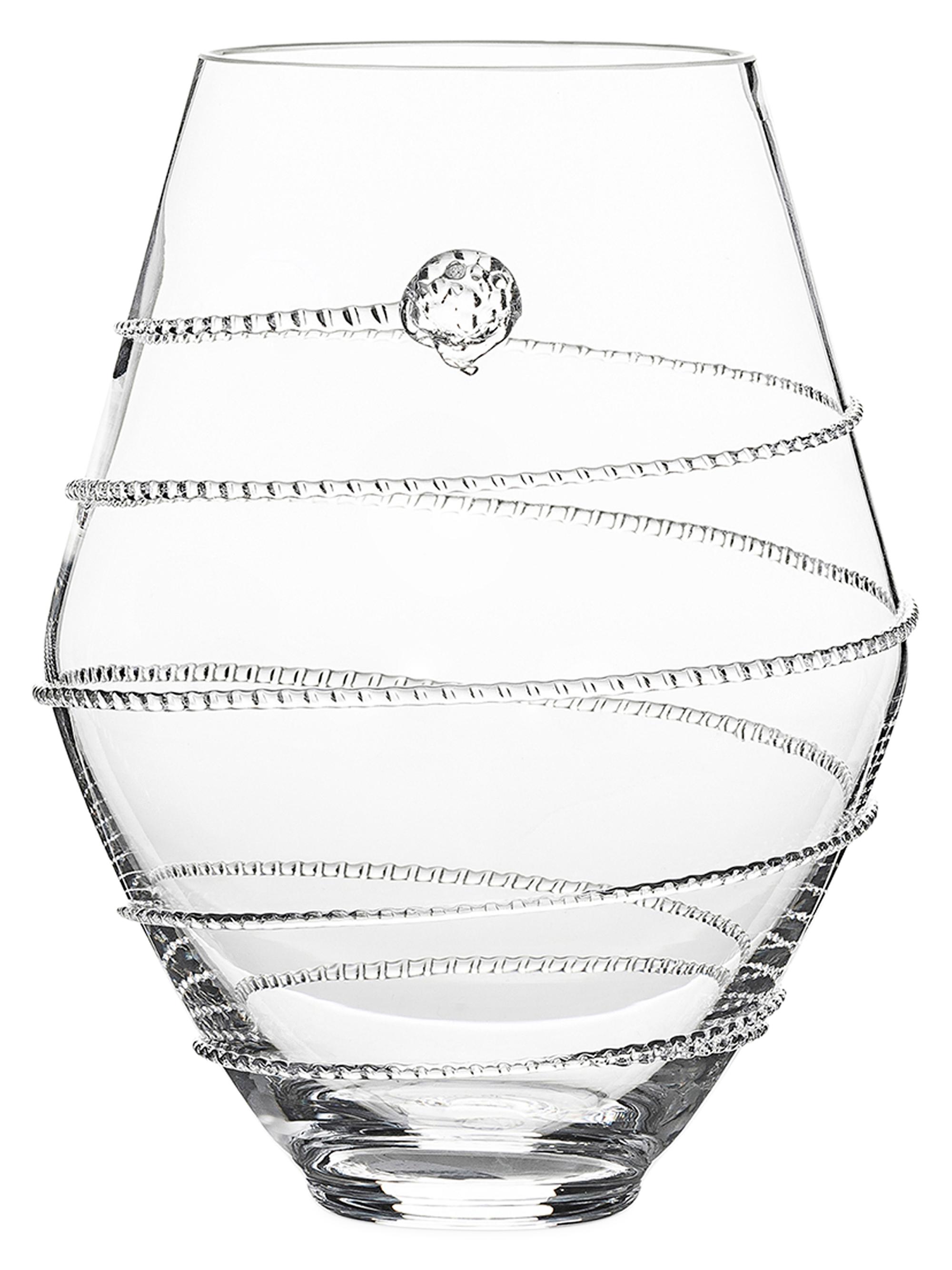 Juliska Amalia Glass Vase/6" - Clear