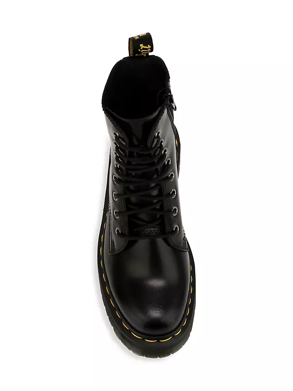 Jadon Leather Combat Boots