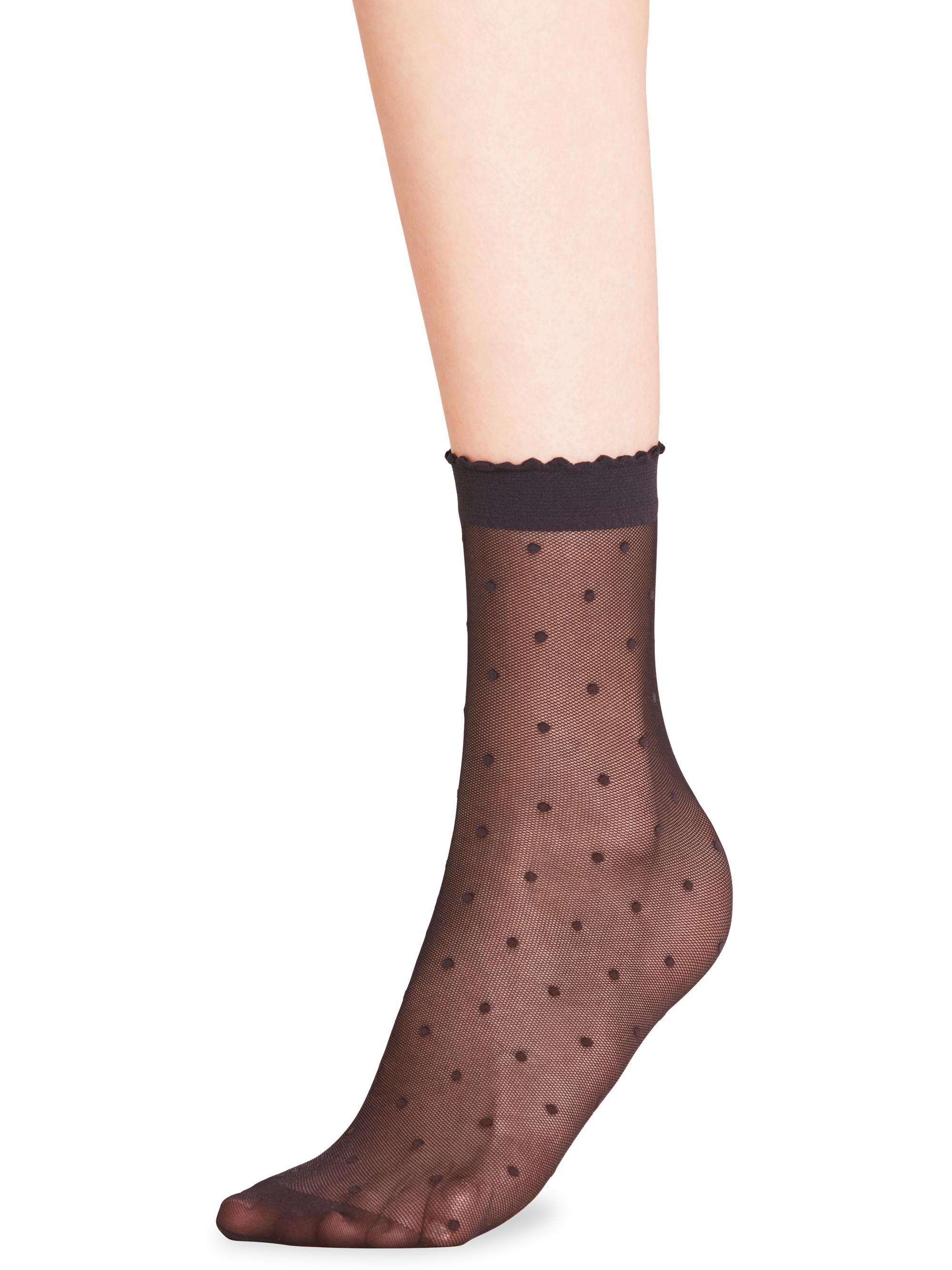 Falke Women's Dot Mesh Anklet Socks - Marine