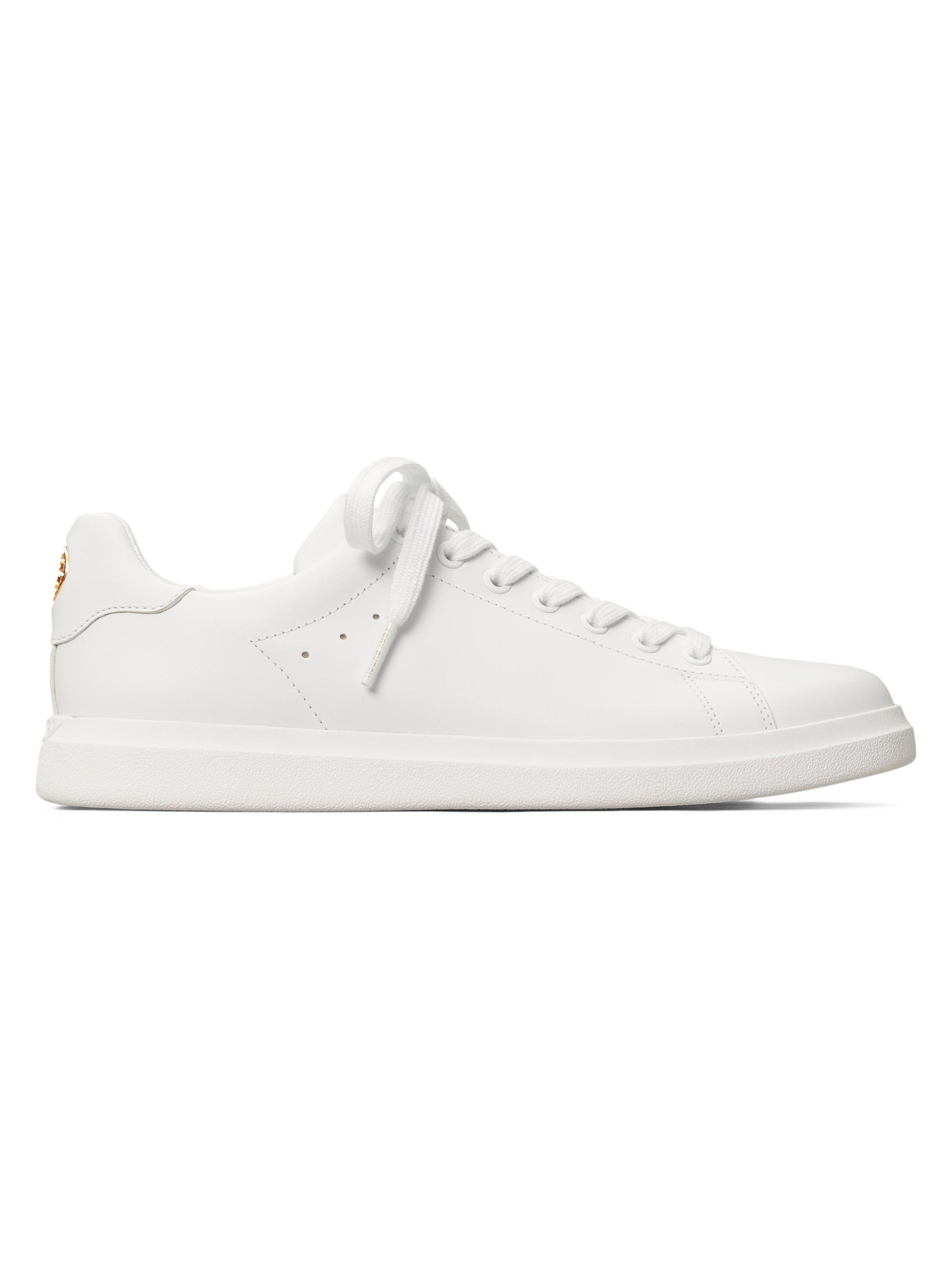 Tory Burch Women's Howell Leather Sneakers - Titanium White