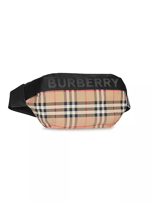 Shop Burberry Medium Sonny Vintage Check Belt Bag