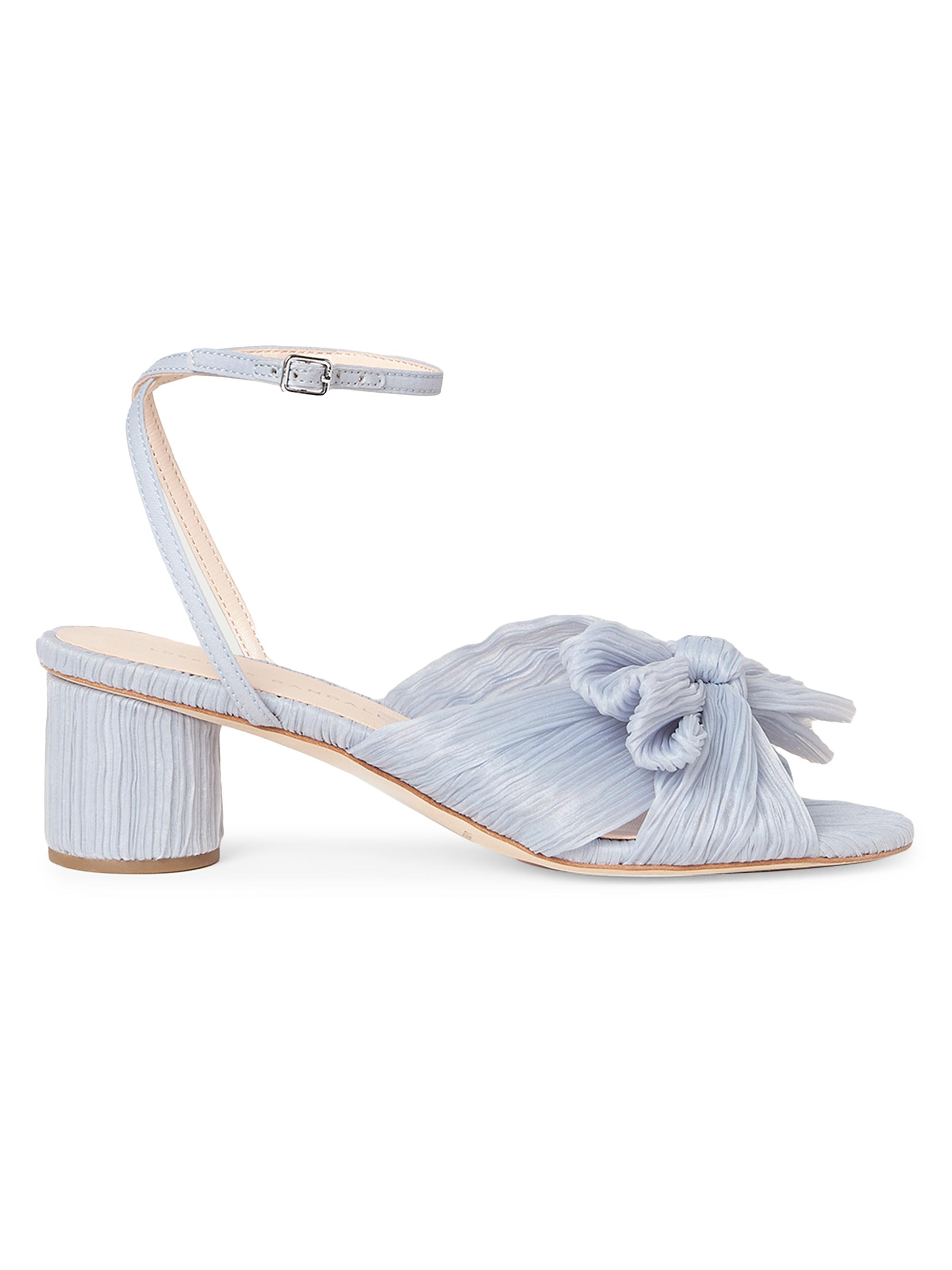 Loeffler Randall Women's Dahlia Knotted Sandals - Blue