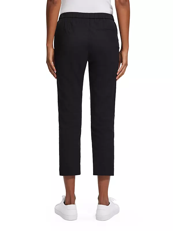 Slim Cropped Pull-On Pant in Crepe curated on LTK