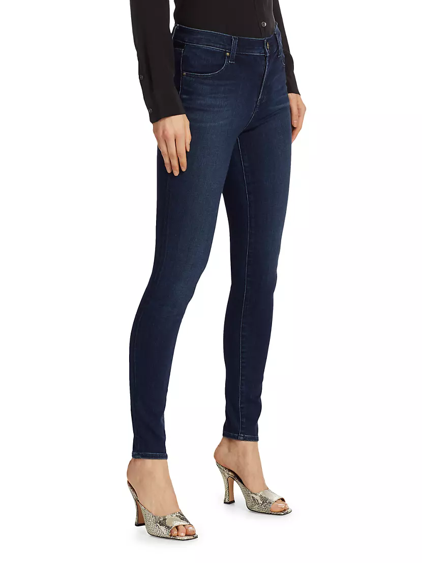 J Brand Maria High Rise Skinny Jeans In Fix Size - Depop