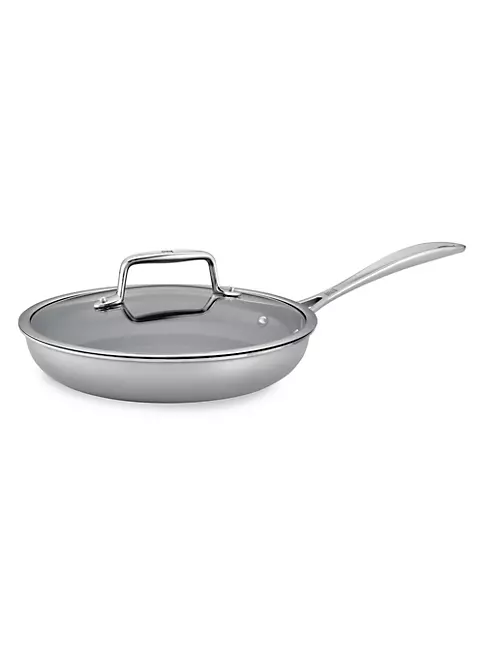 ZWILLING Clad CFX 2-pc Stainless Steel Ceramic Nonstick Fry Pan Set