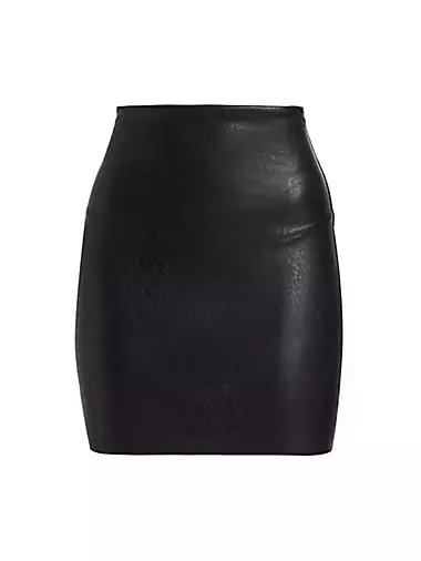 Perfect Faux Leather Mini Skirt