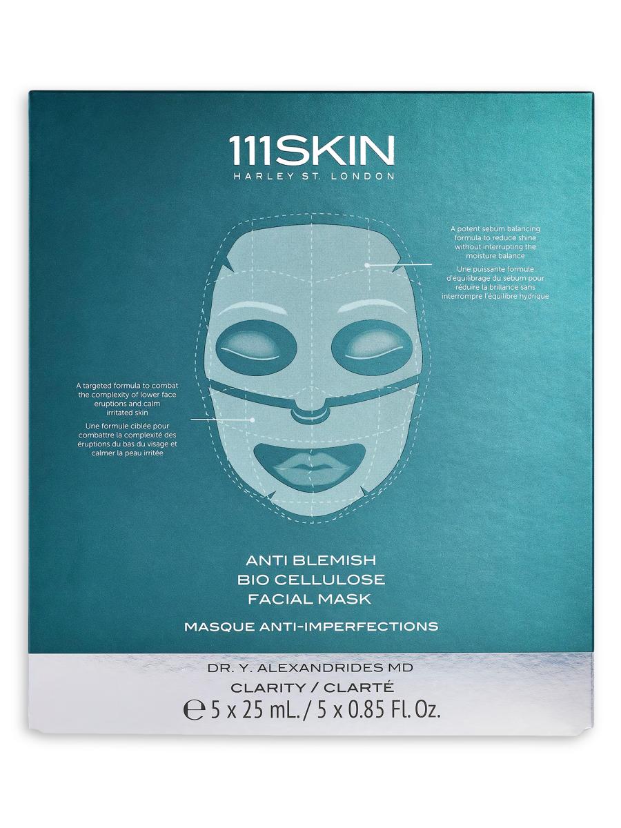 111SKIN Anti Blemish Bio Cellulose 5-Piece Facial Mask Set | Saks
