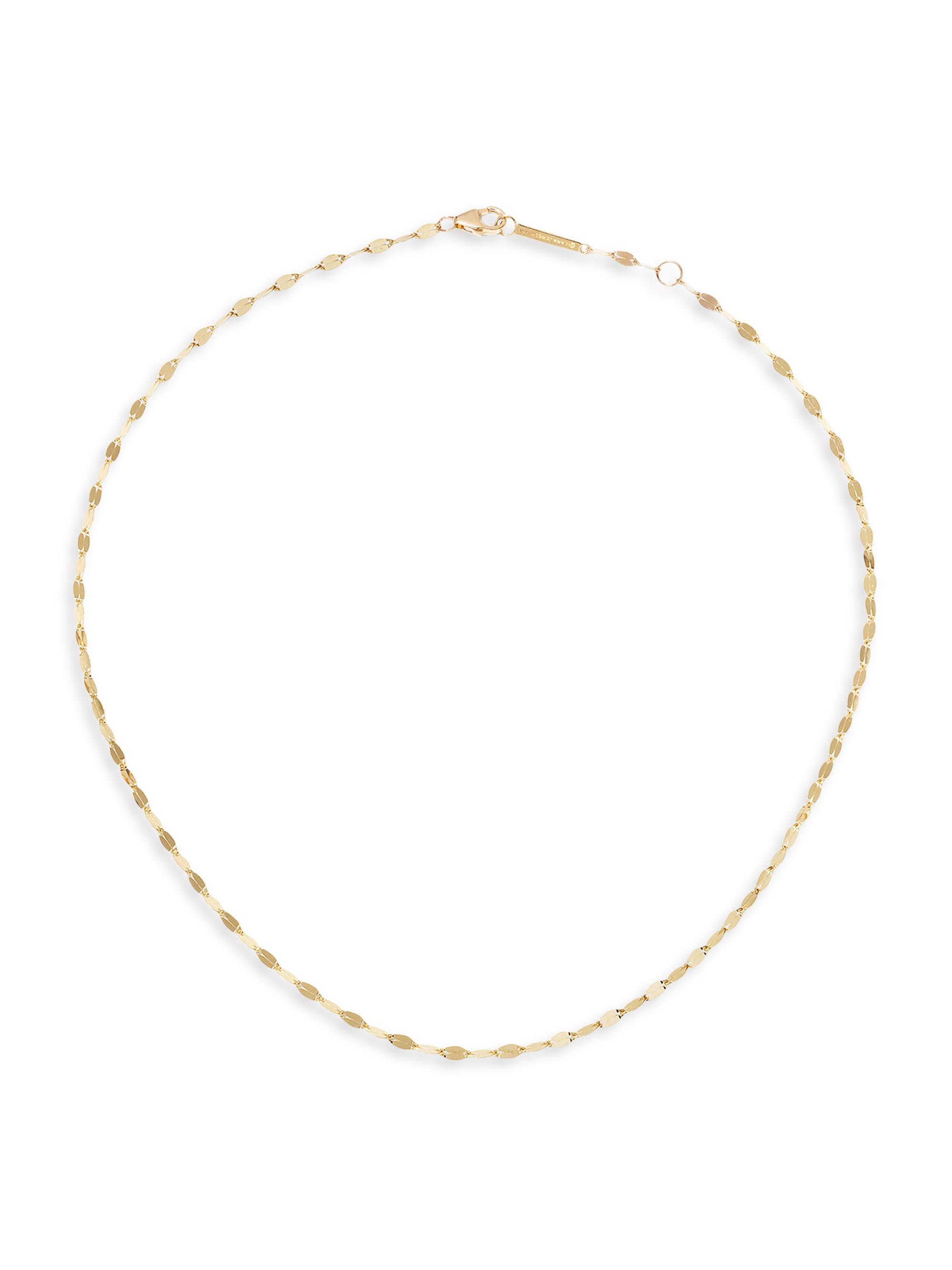 Lana Women's Mega Gloss Blake 14K Yellow Gold Choker Necklace - Gold