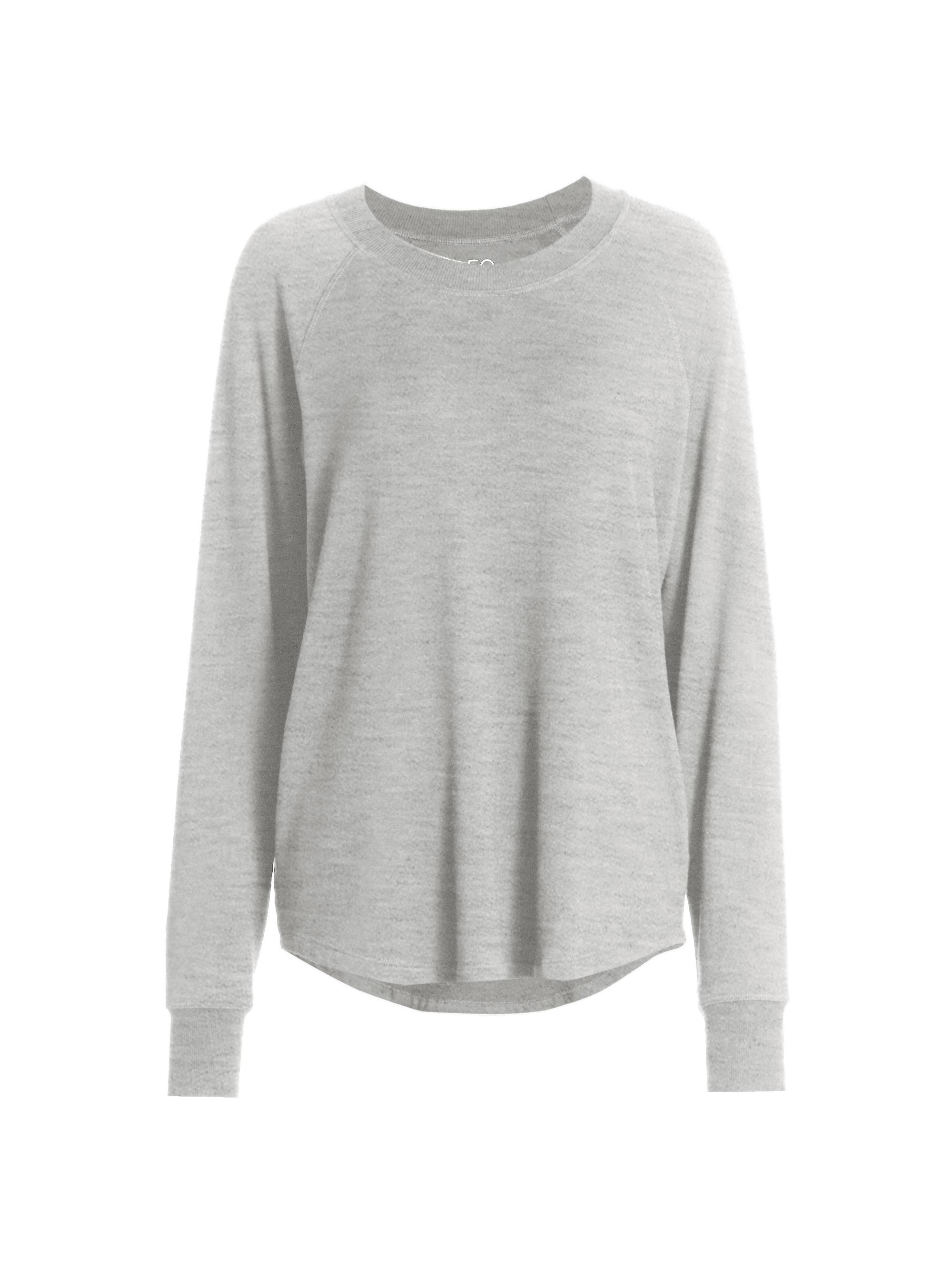 Women's Warm Up Fleece Sweatshirt Heather Grey Splits59