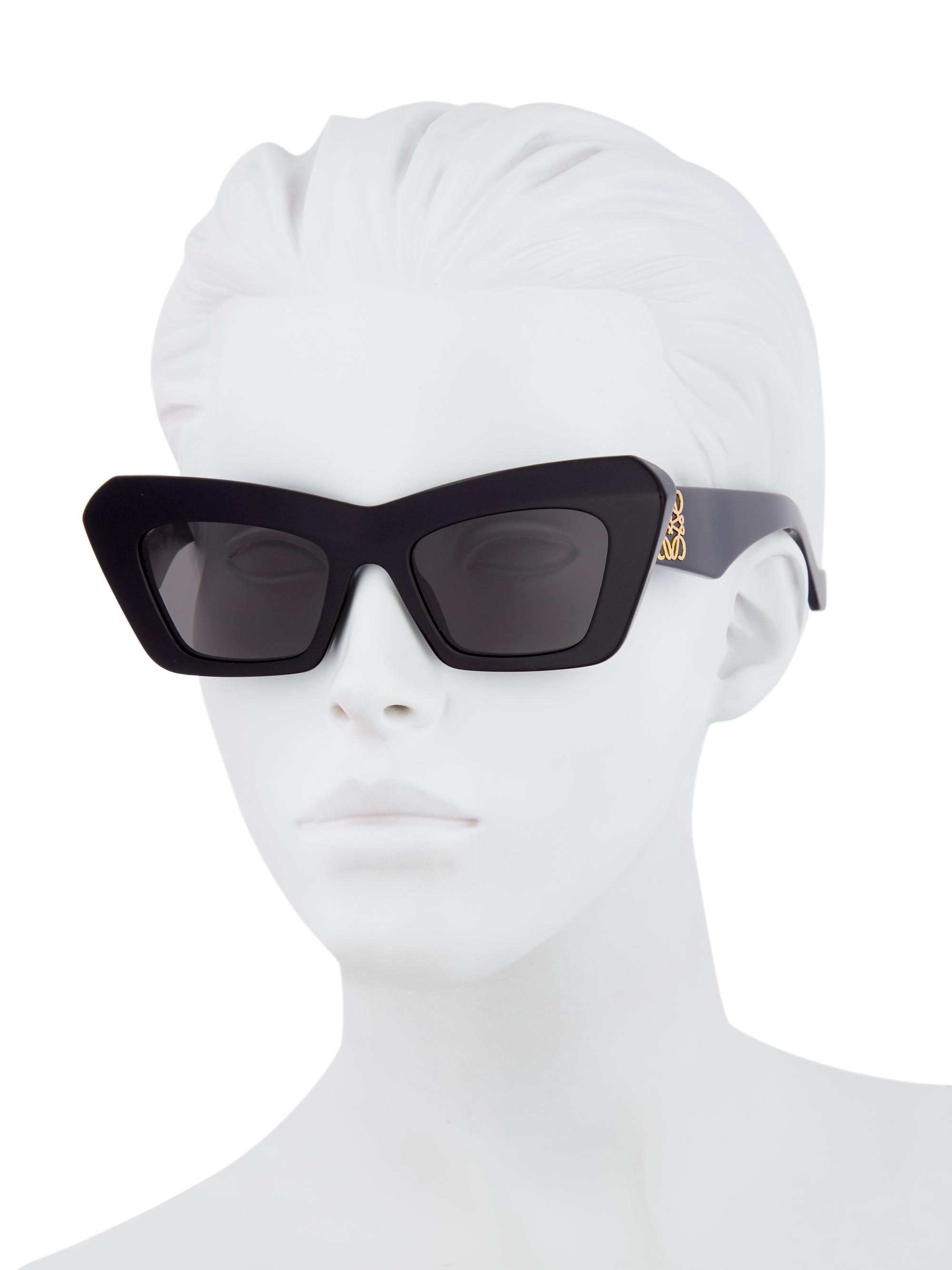 LOEWE キャットアイ サングラス Loewe - Inflated Cat Eye Sunglasses | HBX