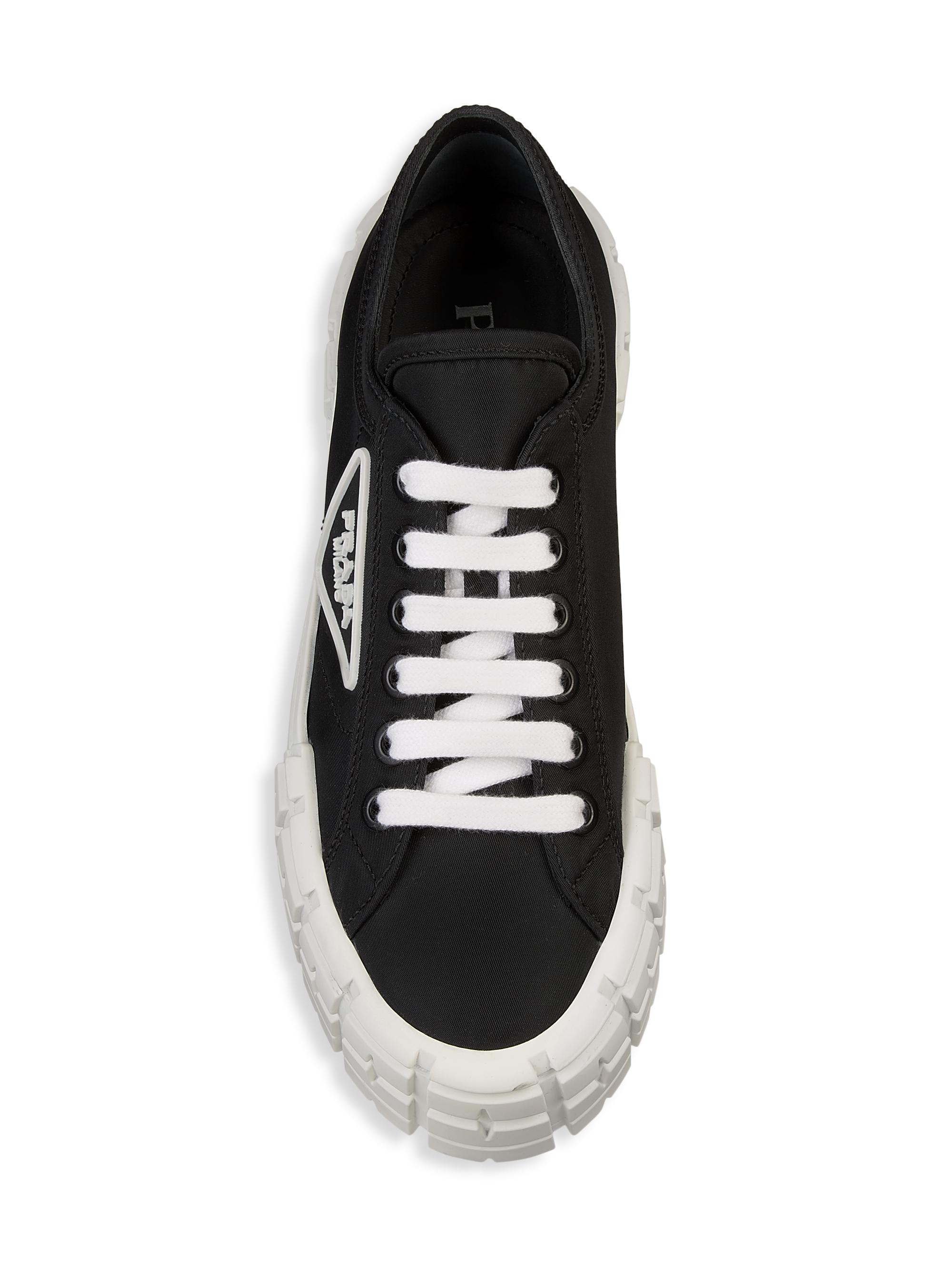 Prada Lug-Sole Platform Sneakers | Saks Fifth Avenue display picture 1