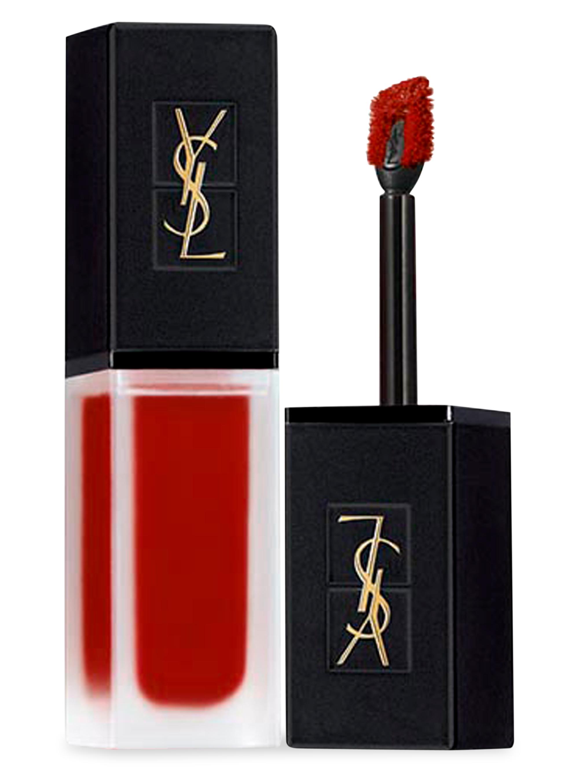 Yves Saint Laurent Women's Tatouage Couture Velvet Cream Lip Stain - N212 Rouge Rebel