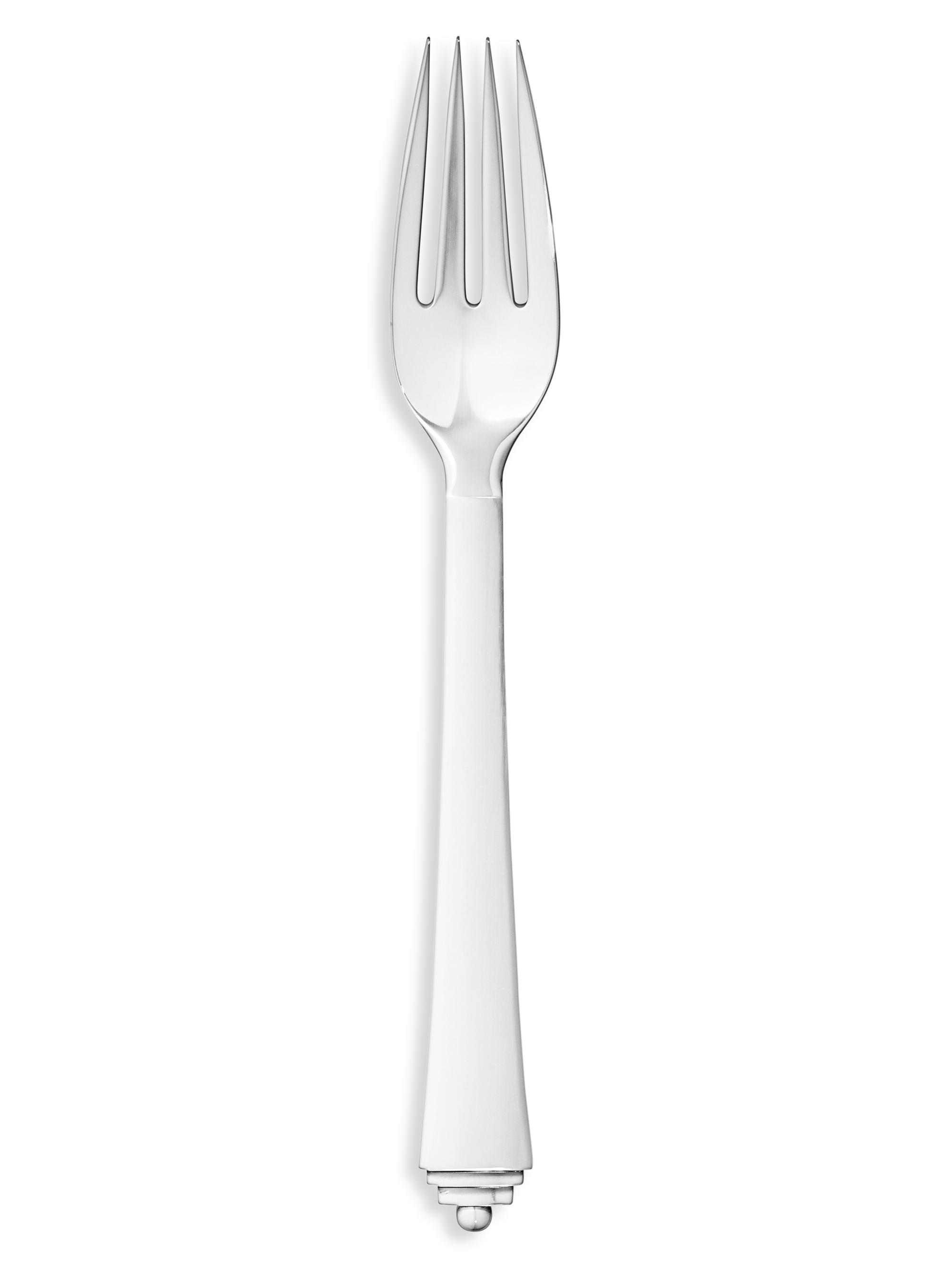 Georg Jensen Pyramid Large Sterling Silver Dinner Fork
