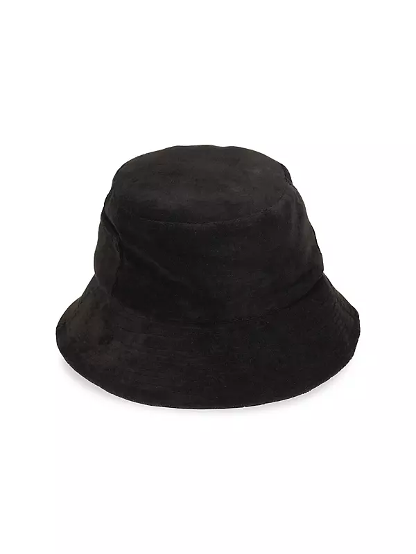 Wave Terry Cloth Bucket Hat