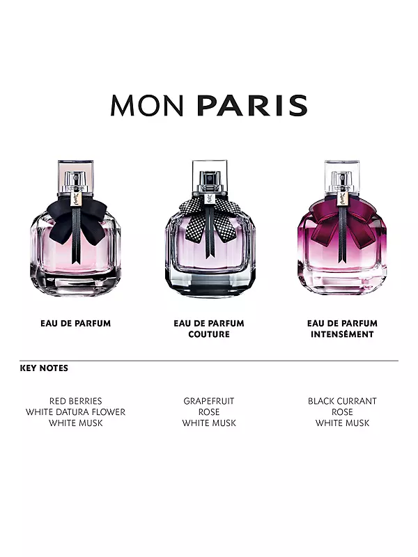 Yves Saint Laurent Mon Paris Intensement Eau De Perfume Intense Spray 50ml