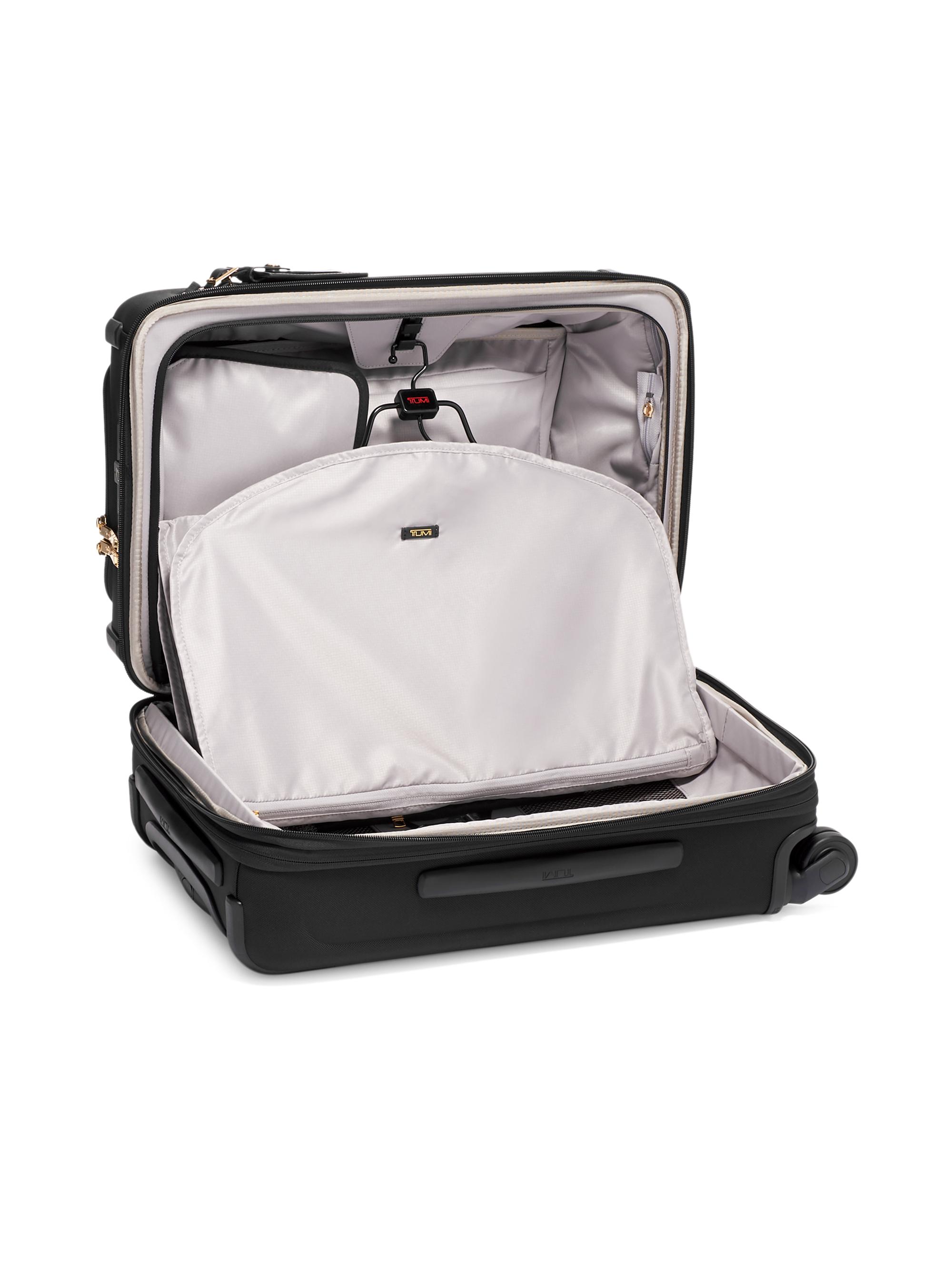 TUMI Men's Tumi Alpha International Dual Access 4-Wheel Carry-On - Black Gold