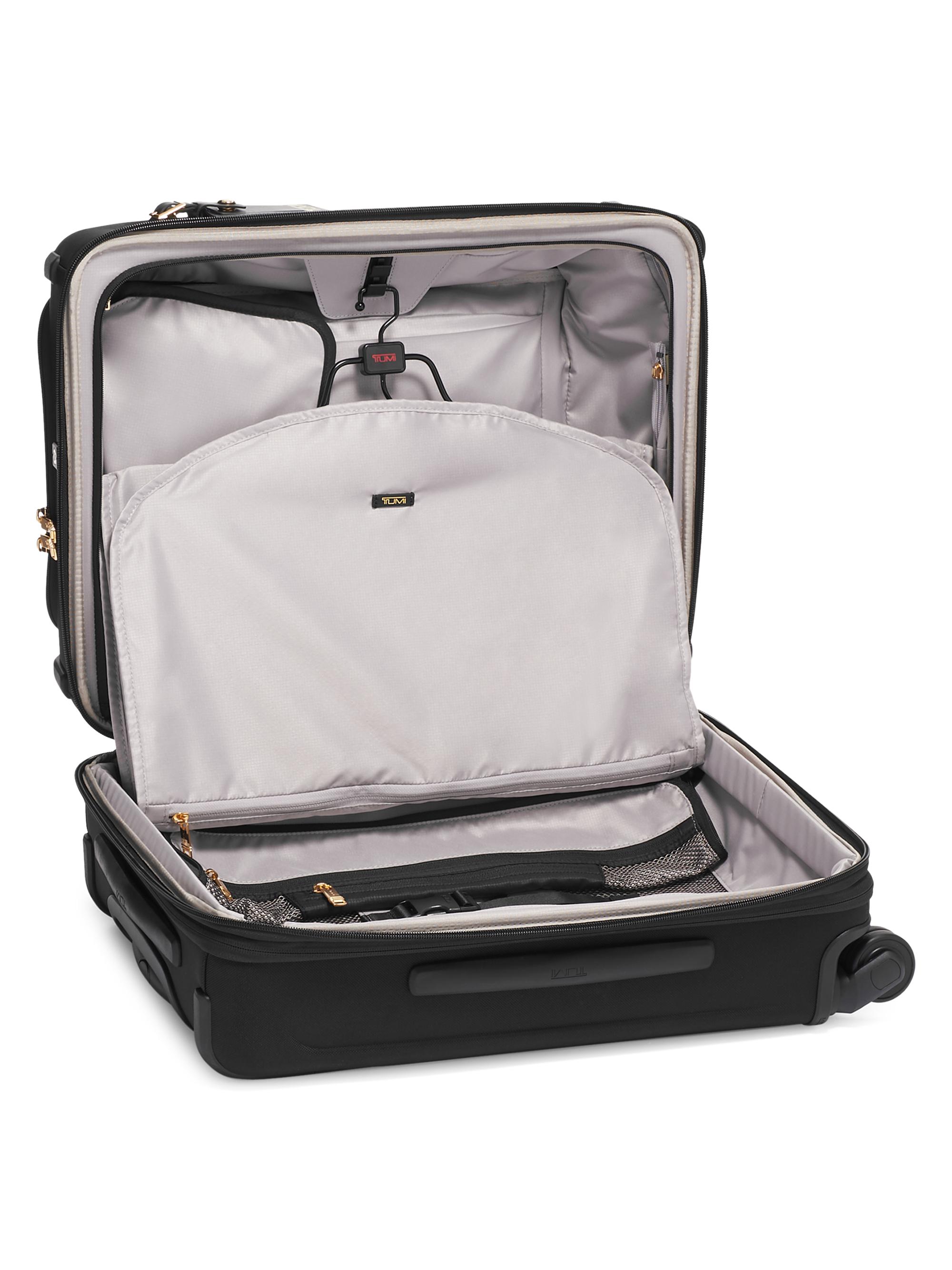 TUMI Men's Tumi Alpha Continental Dual Access 4-Wheel Carry-On - Black Gold