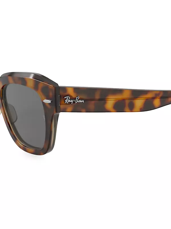 RB2186 49MM Tortoiseshell Wayfarer Sunglasses
