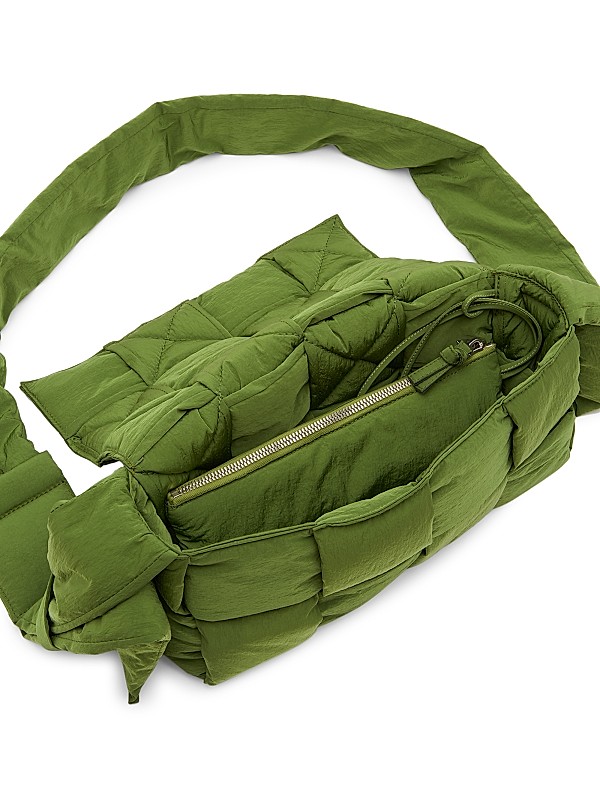 Shop Bottega Veneta Cassette Intreccio Light Paper Nylon Shop Bottega Veneta Cassette Intreccio Light Paper Nylon