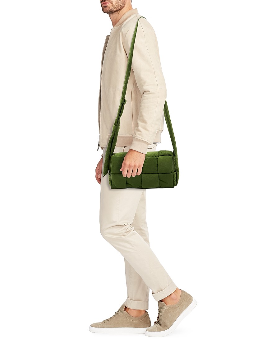 Shop Bottega Veneta Cassette Intreccio Light Paper Nylon Shop Bottega Veneta Cassette Intreccio Light Paper Nylon