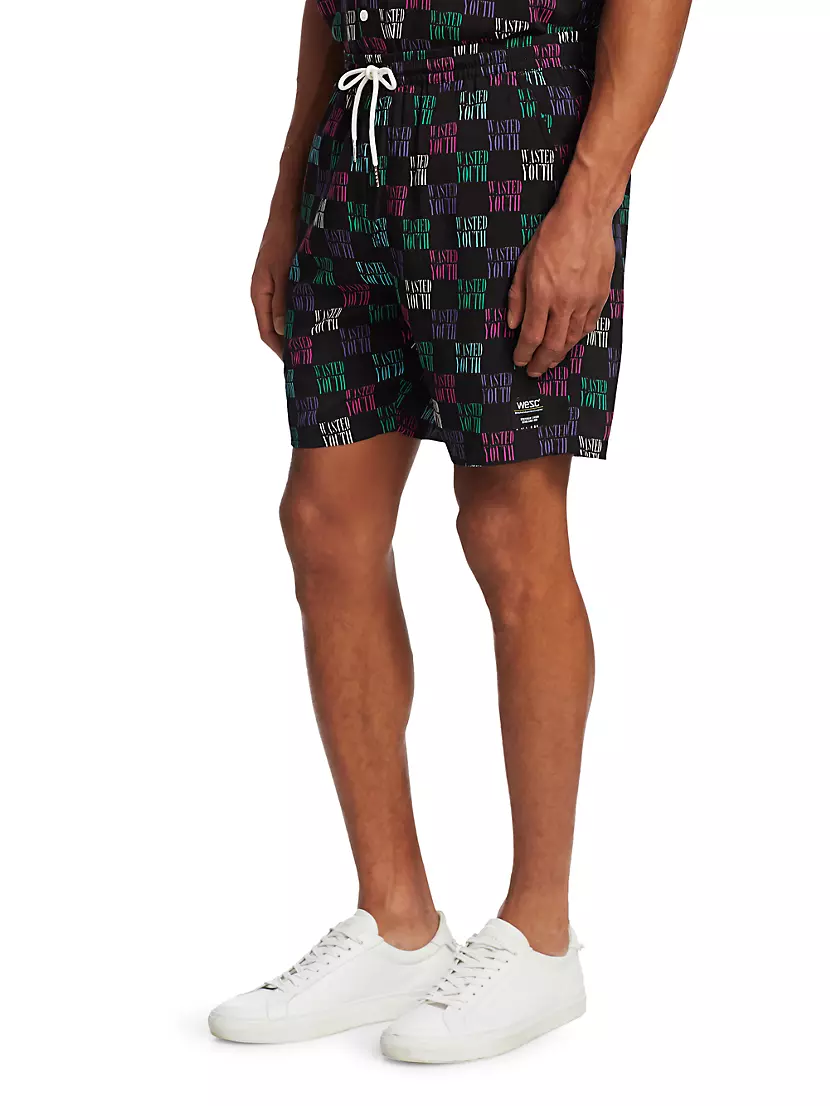 Shop Wesc Hampus Wasted Youth Shorts | Saks Fifth Avenue