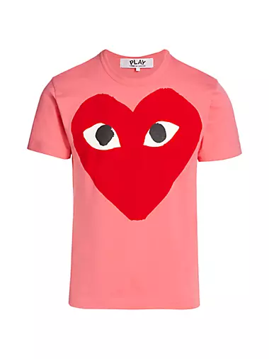 Large Center Heart Graphic T-Shirt