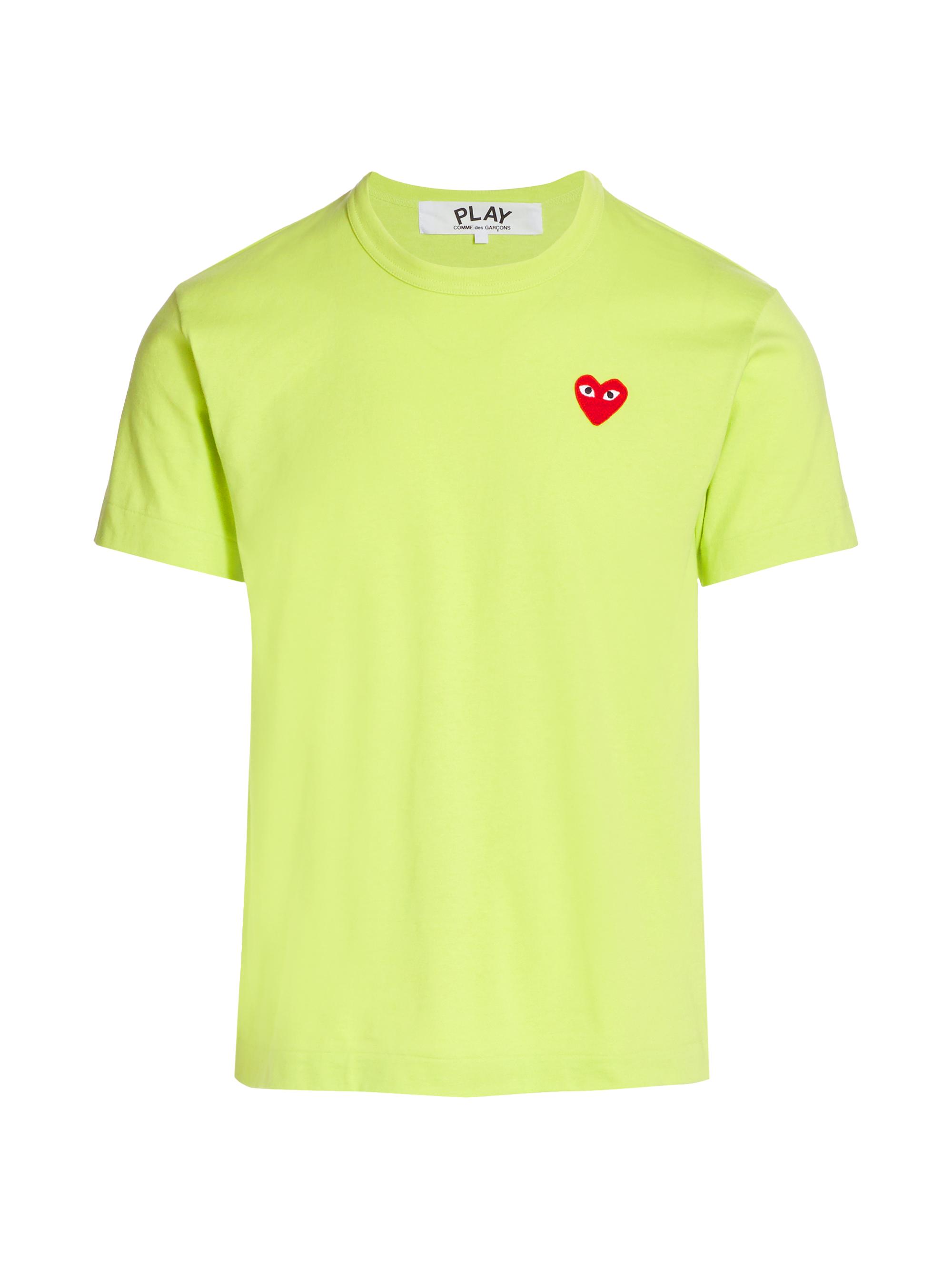Comme des Garçons PLAY Men's Play Heart T-Shirt - Green