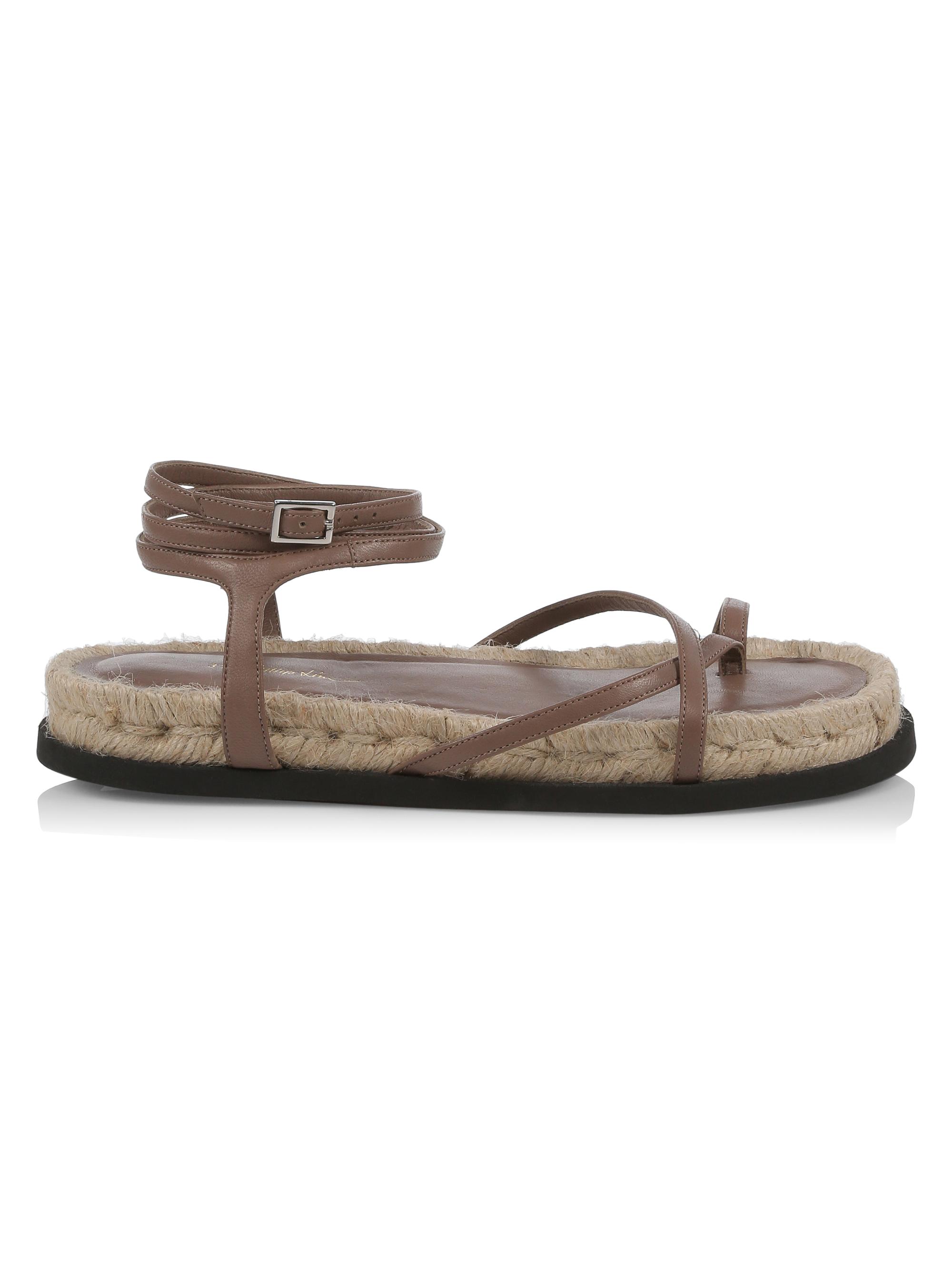 3.1 Phillip Lim Z-Strap Lug-Sole Leather Sandals | Saks Fifth Avenue