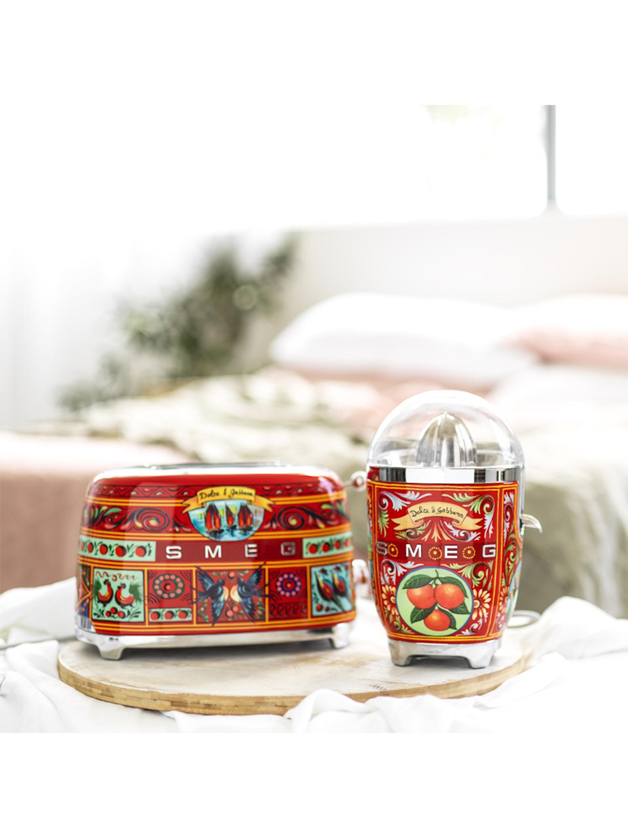 Smeg Smeg x DOLCE&GABBANA 2-Slice Toaster | Saks Fifth Avenue