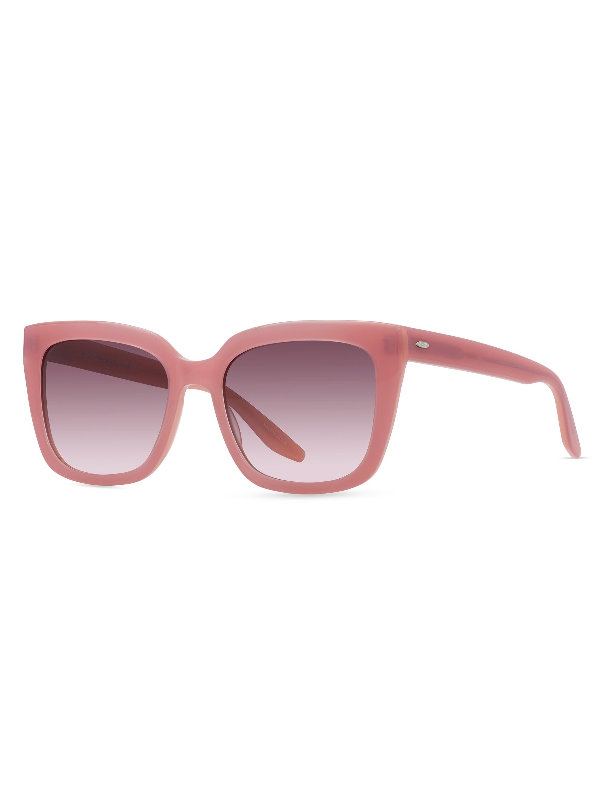 Barton Perreira Women's Bolsha 54MM Square Sunglasses - Bonaire Sand Berry Kiss
