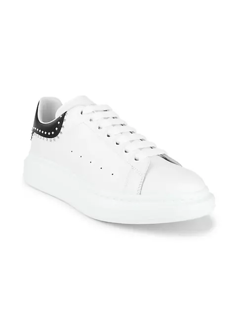 Buy Alexander McQueen Studded Oversized Sneaker 'White Black