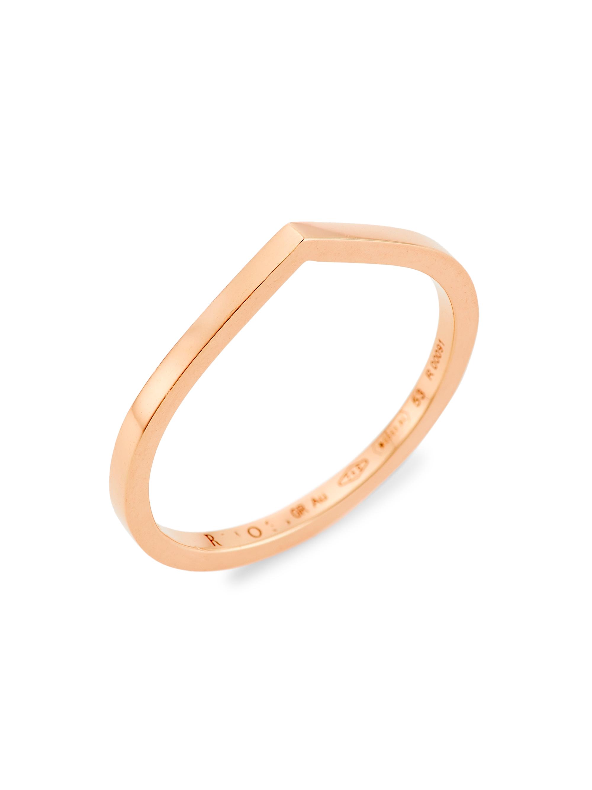 Repossi Women's Antifer 18K Rose Gold Ring - Rose Gold