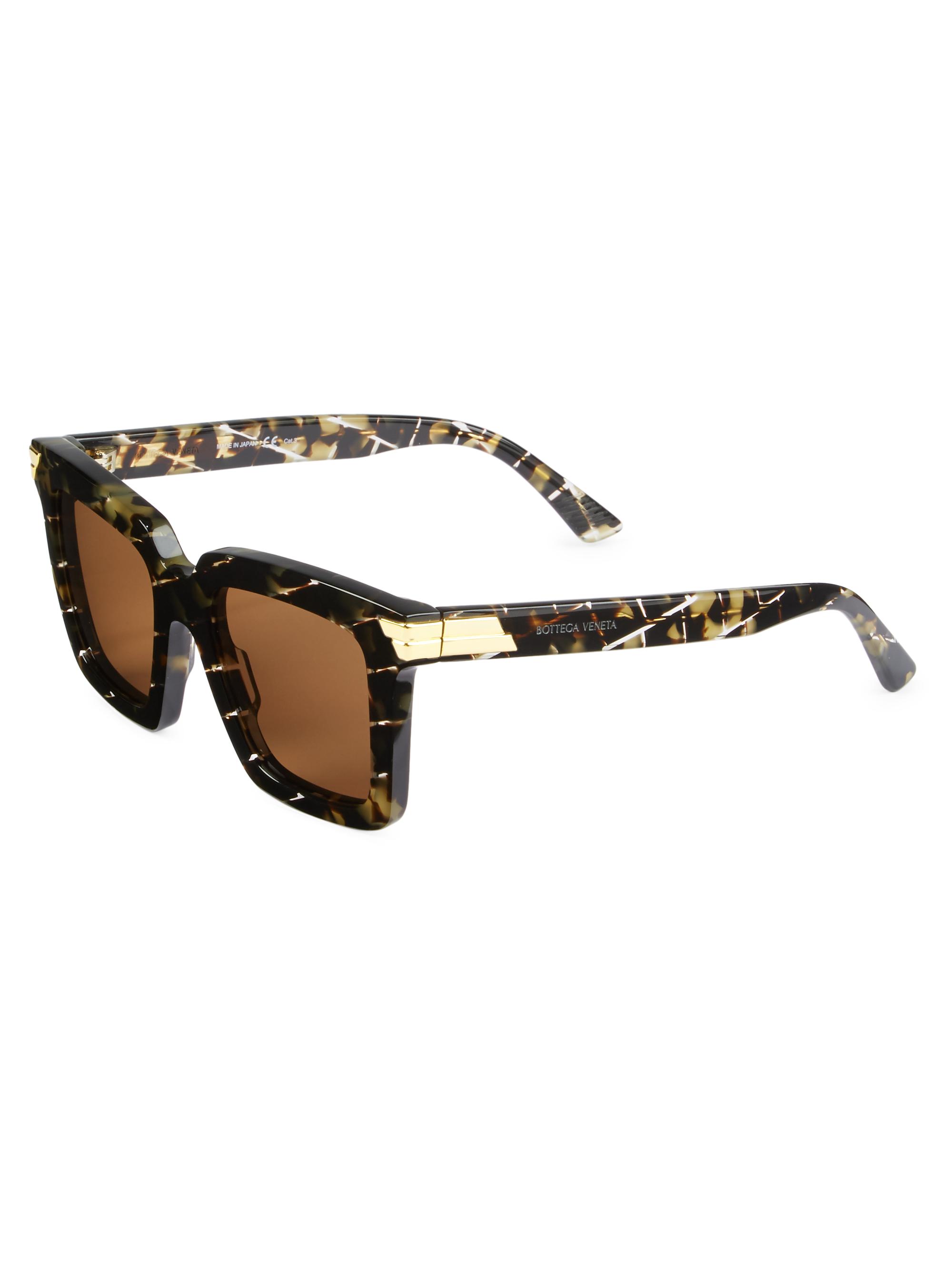 Bottega Veneta 53MM Square Sunglasses | Saks Fifth Avenue