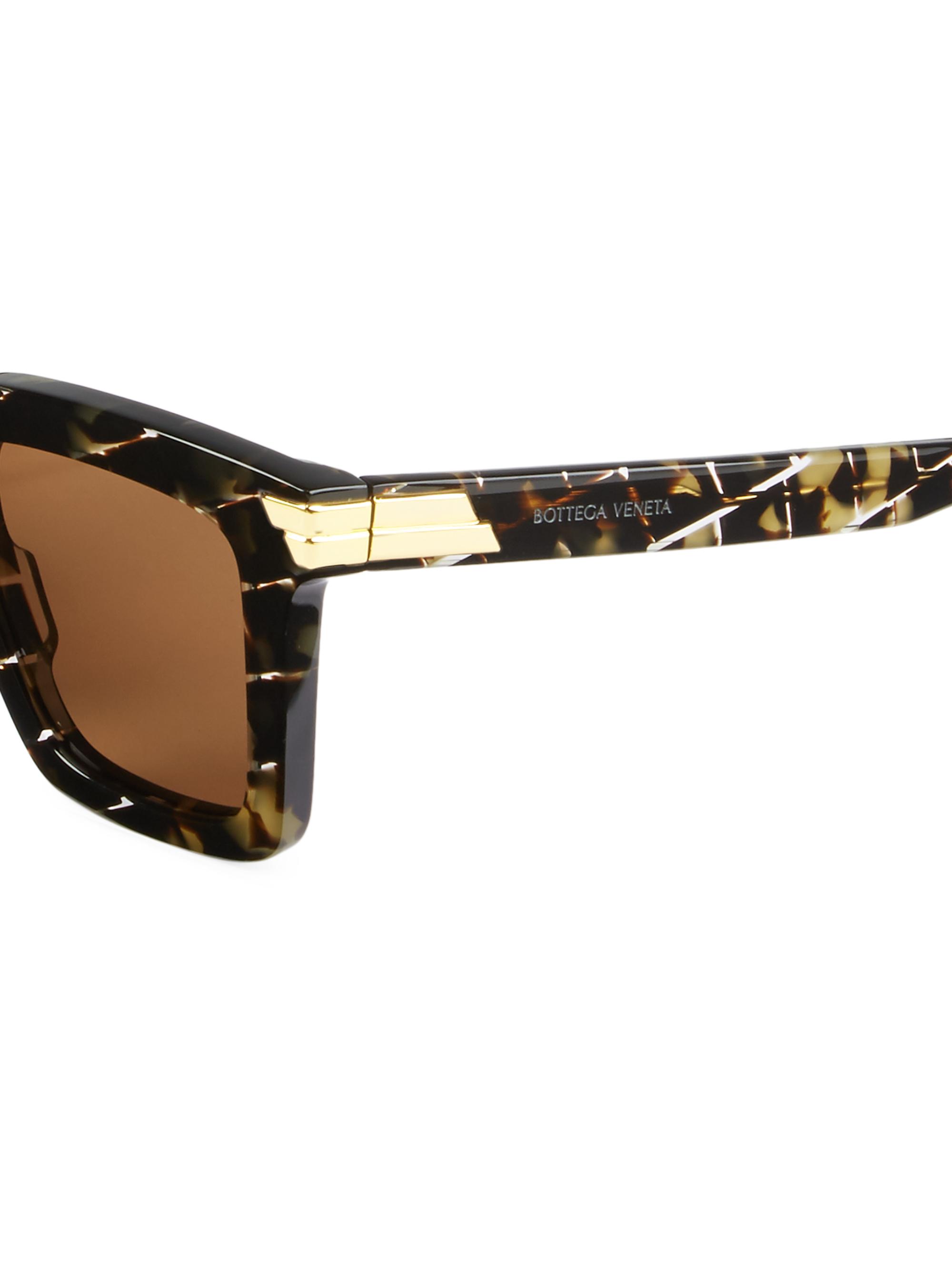 Bottega Veneta 53MM Square Sunglasses | Saks Fifth Avenue