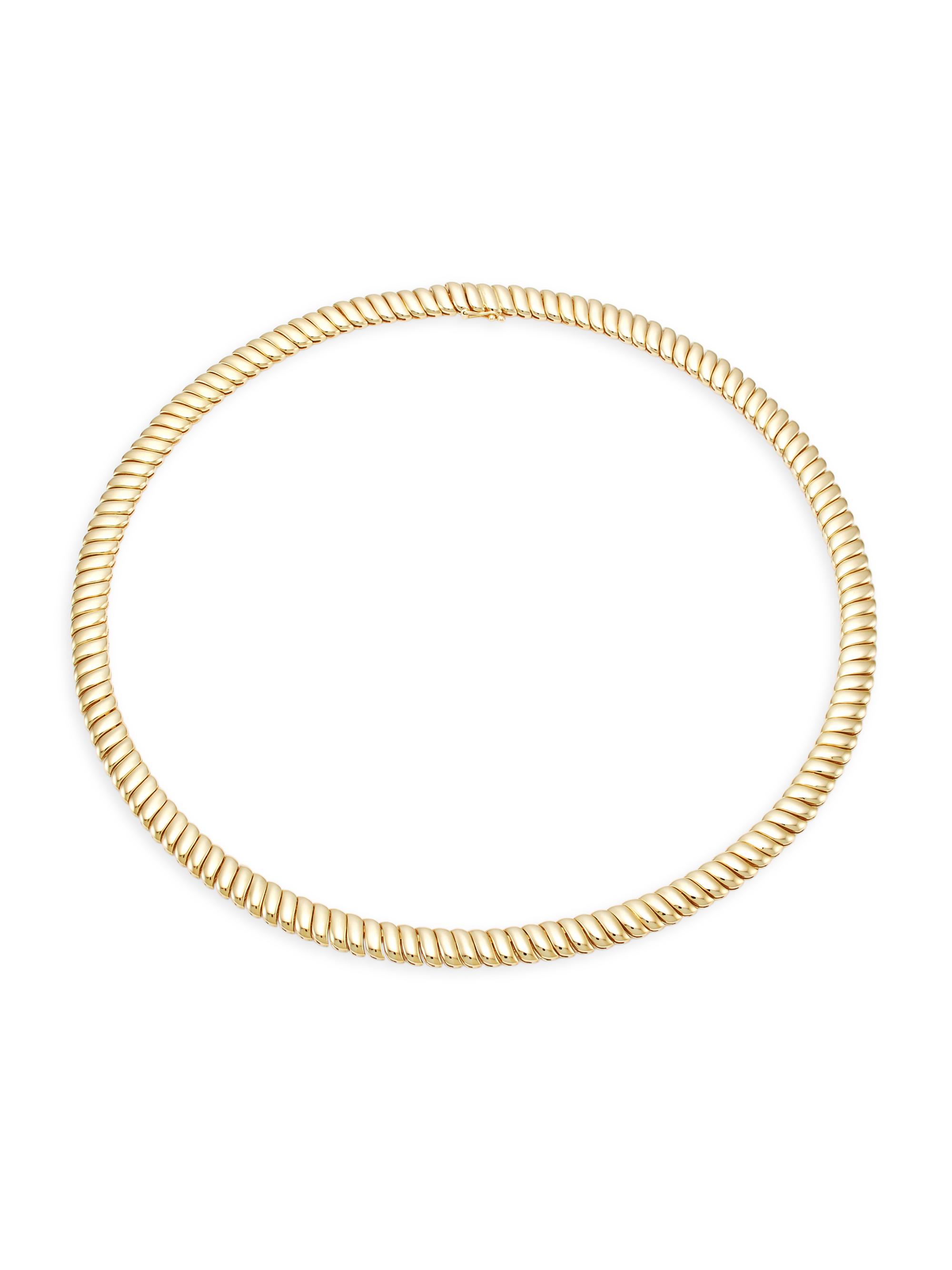Anita Ko Women's Classic Zoe 18K Yellow Gold Choker Necklace - Yellow Gold