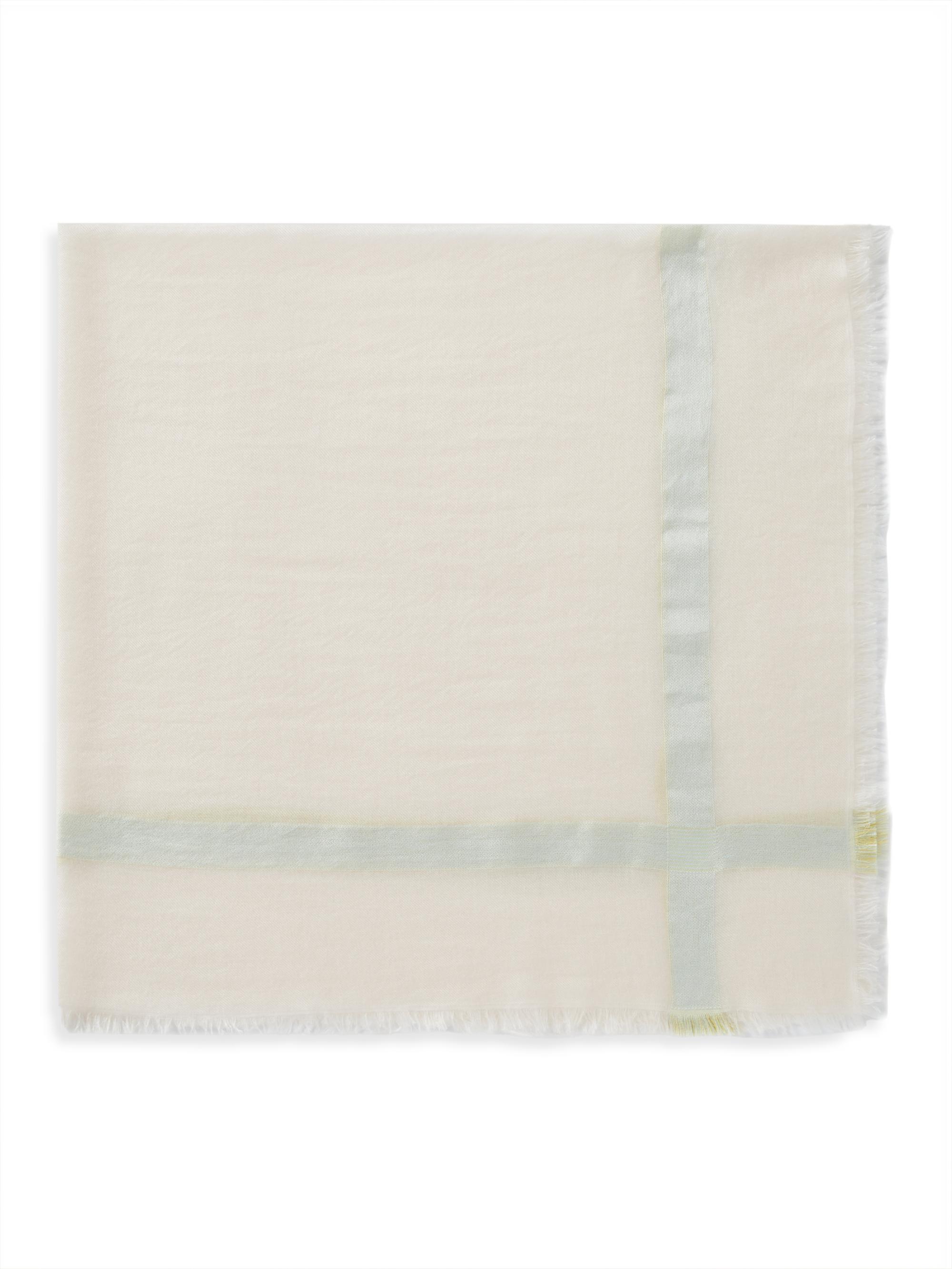 Loro Piana Women's  Square Cashmere & Silk Scarf - Almond Blossom